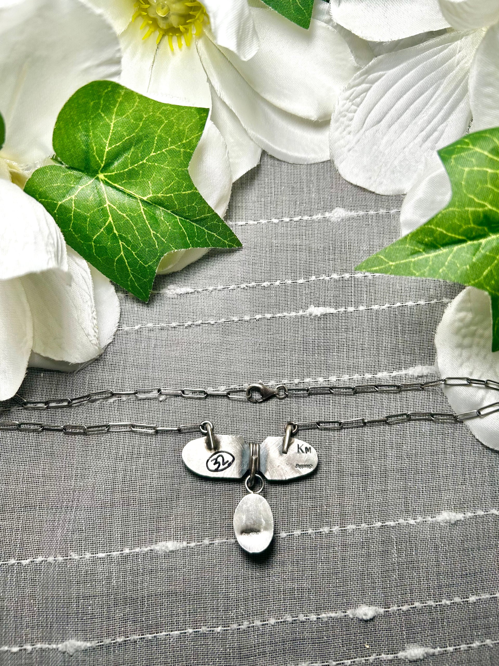 Kobe Martinez Palomino Variscite & Sterling Silver Necklace