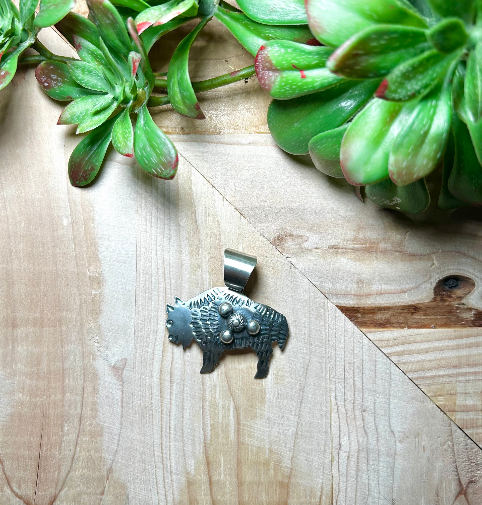 Chimney Butte Sterling Silver Pendant