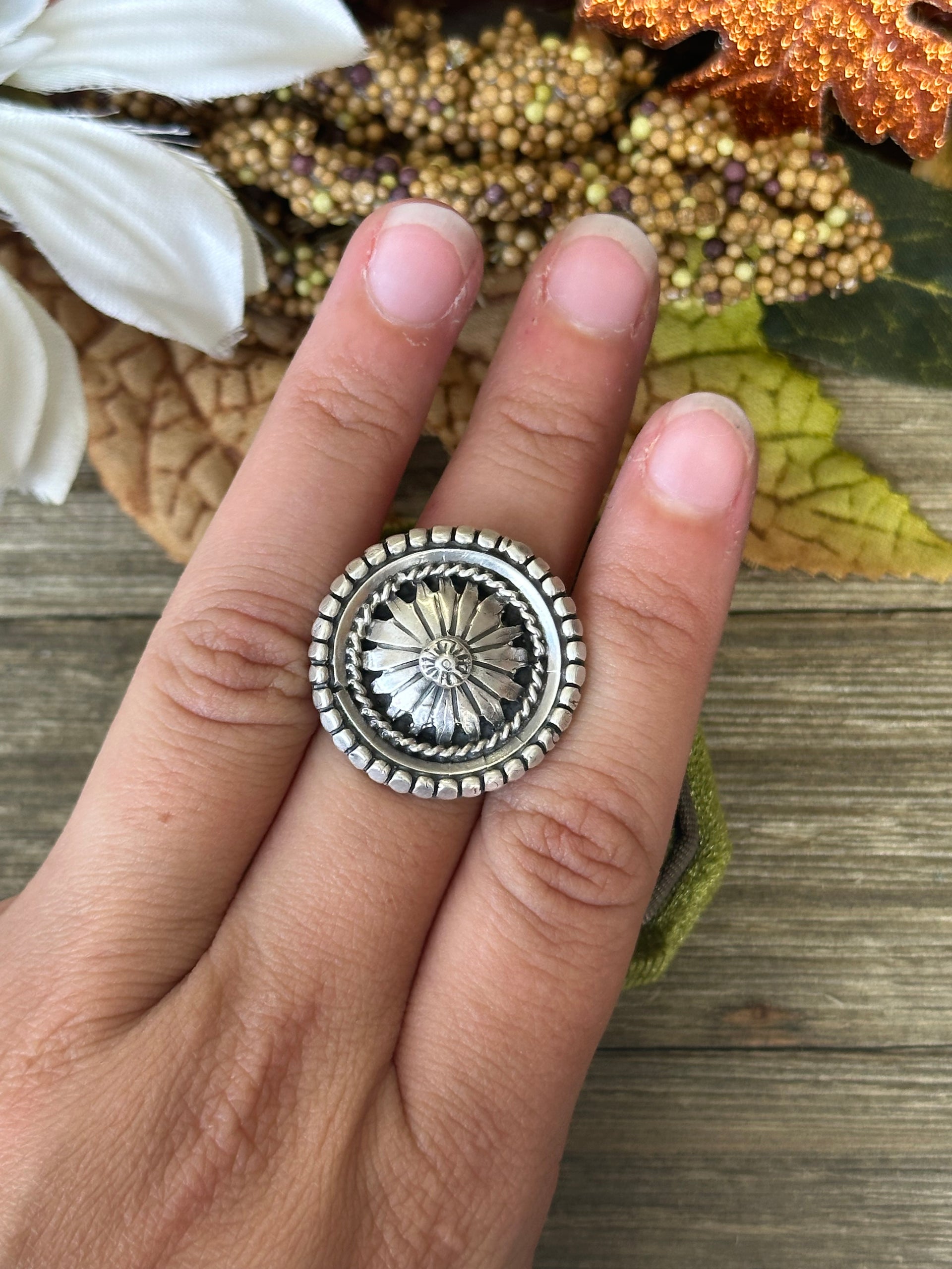 Paige Gordon Sterling Silver Ring Size 6.75