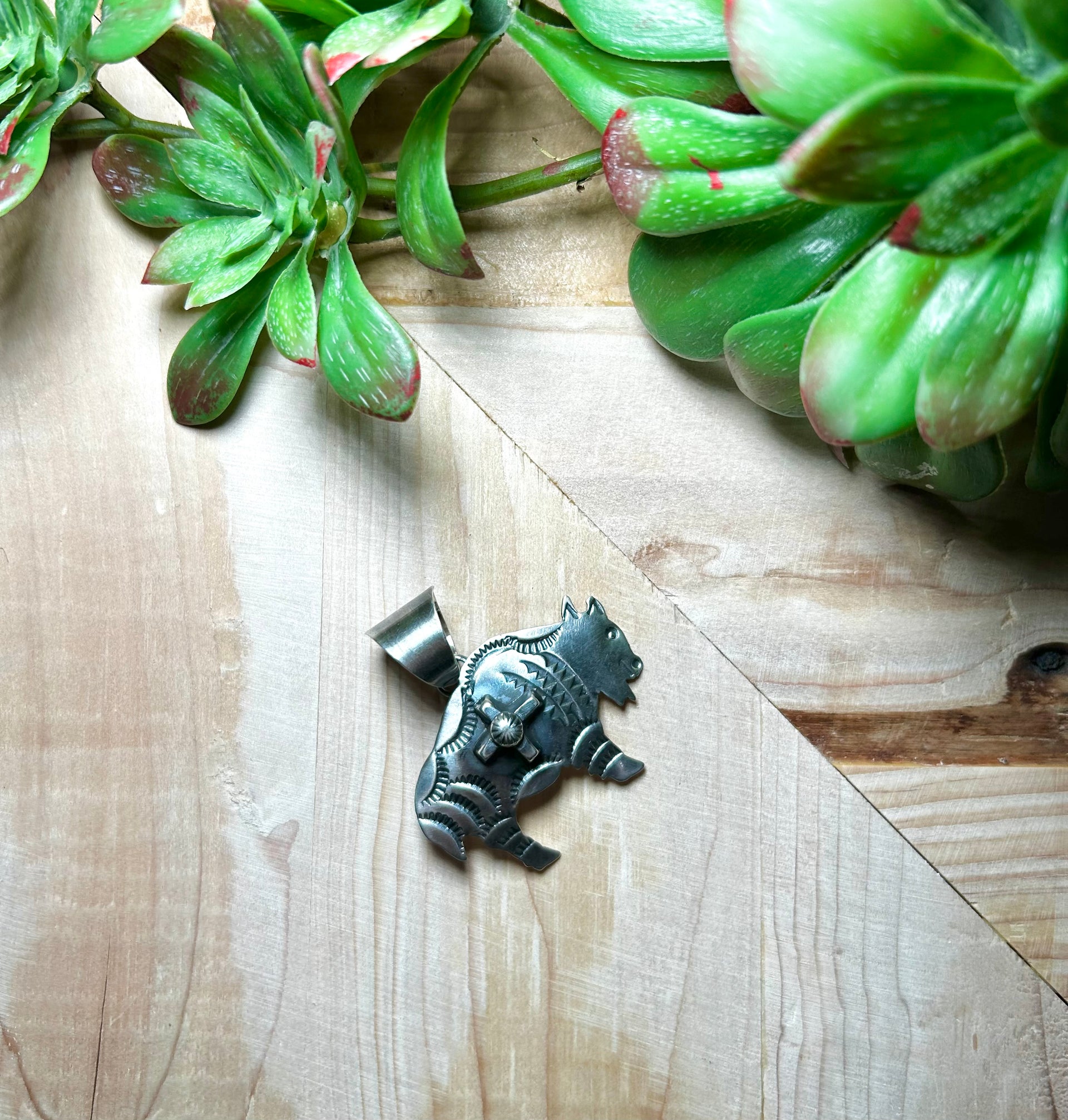 Chimney Butte Sterling Silver Pendant