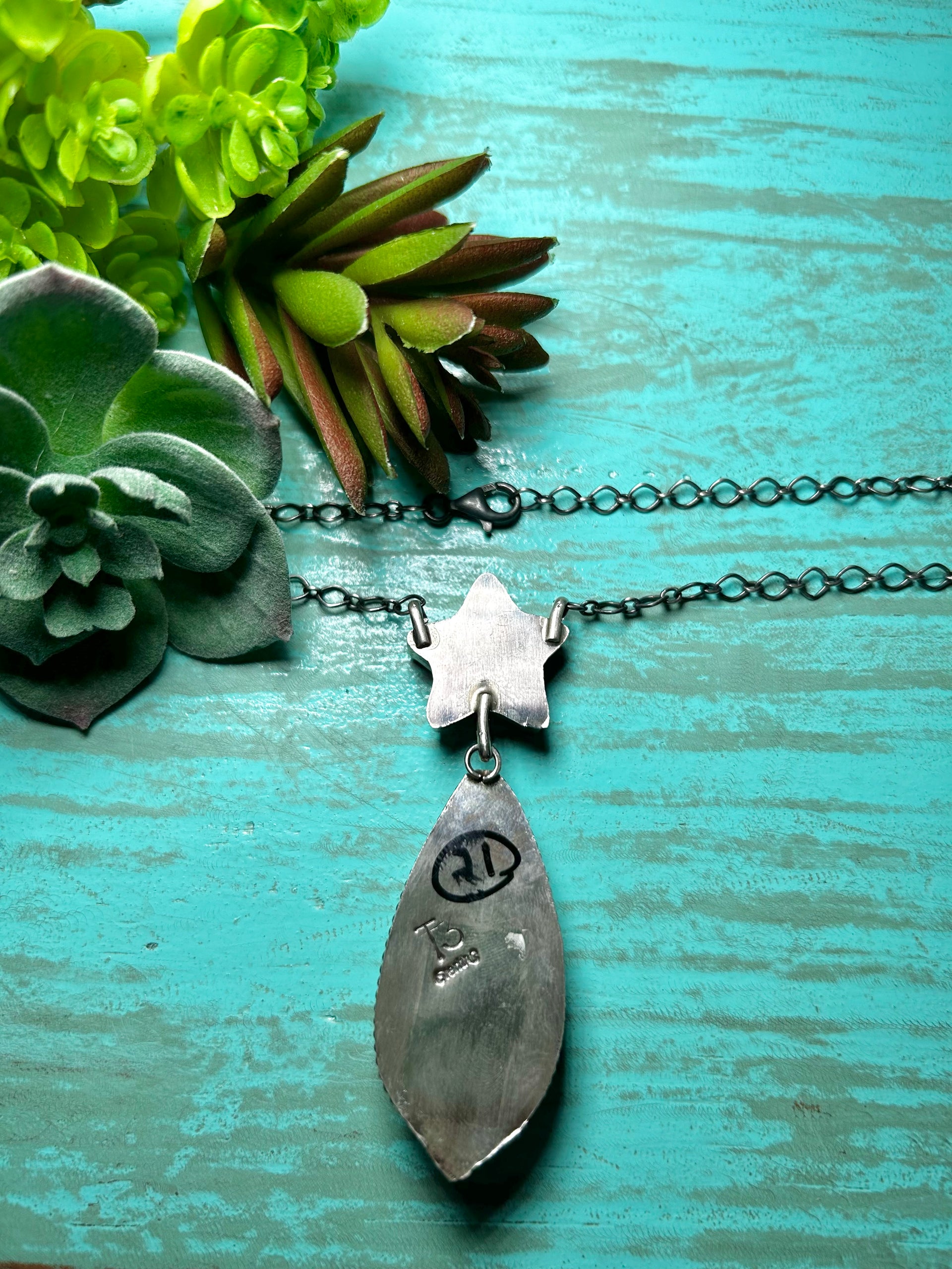 Tia Long Multi Stone & Sterling Silver Necklace