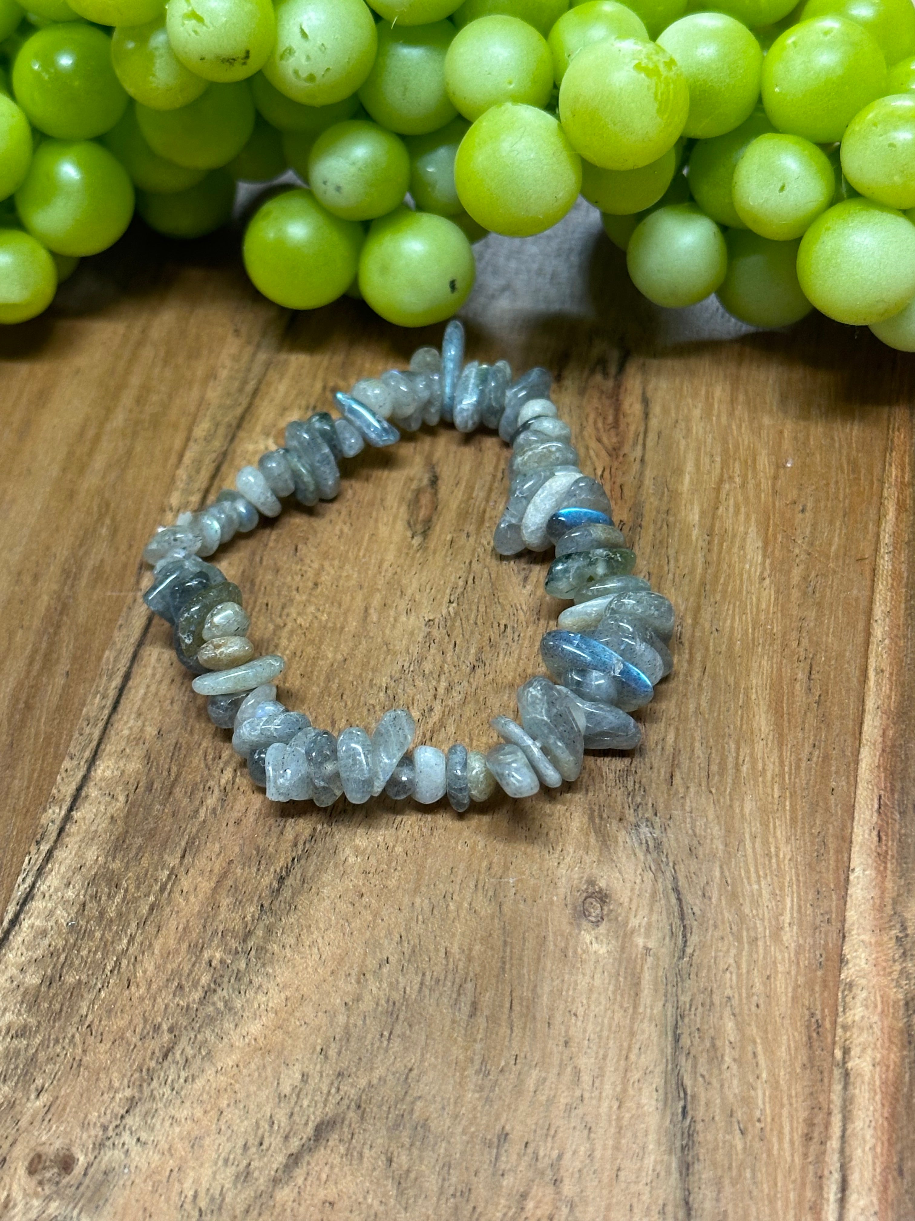 Southwest Strung Moon Stone Bracelet