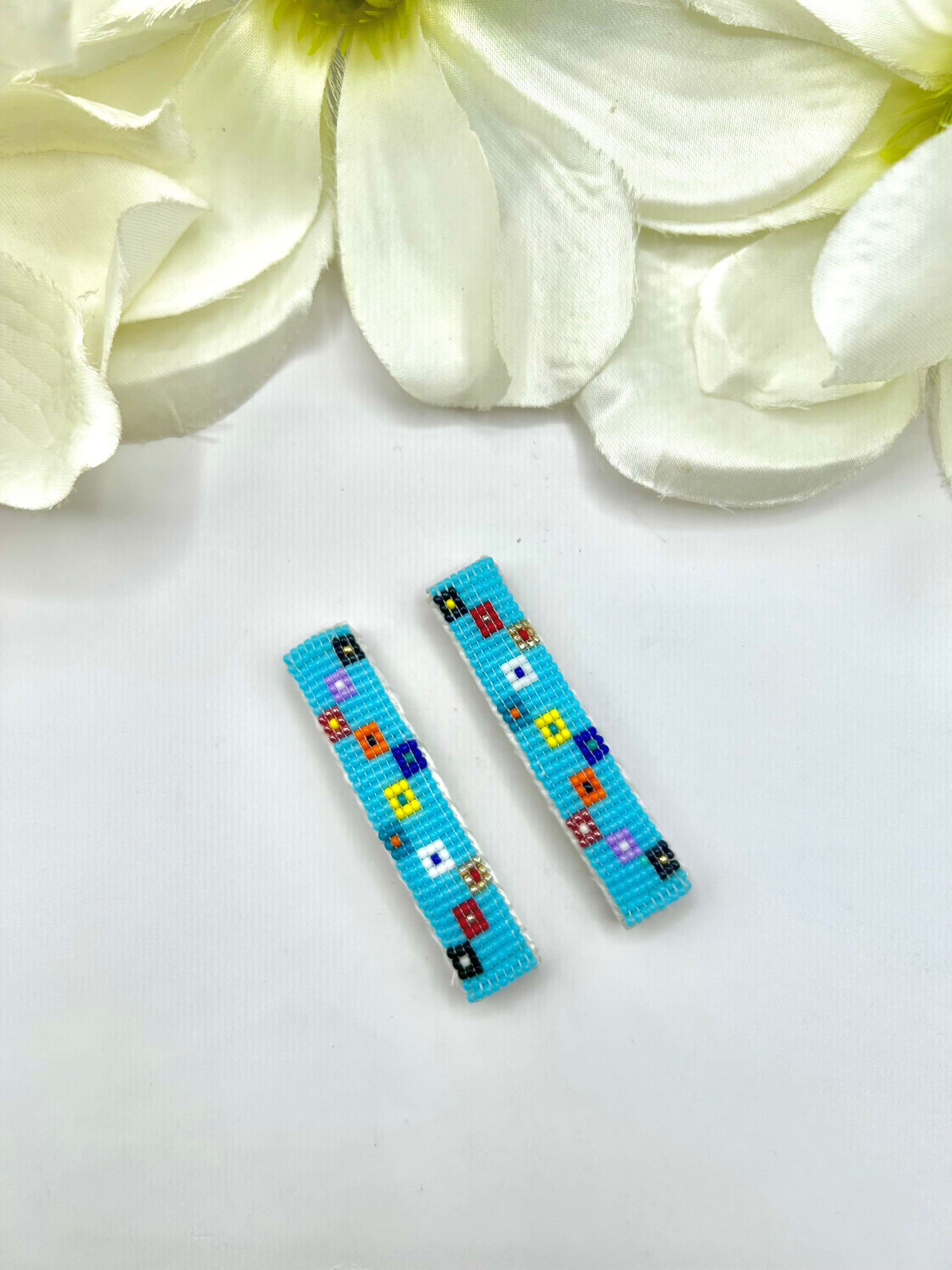 Navajo Made Beaded Hair Barrette