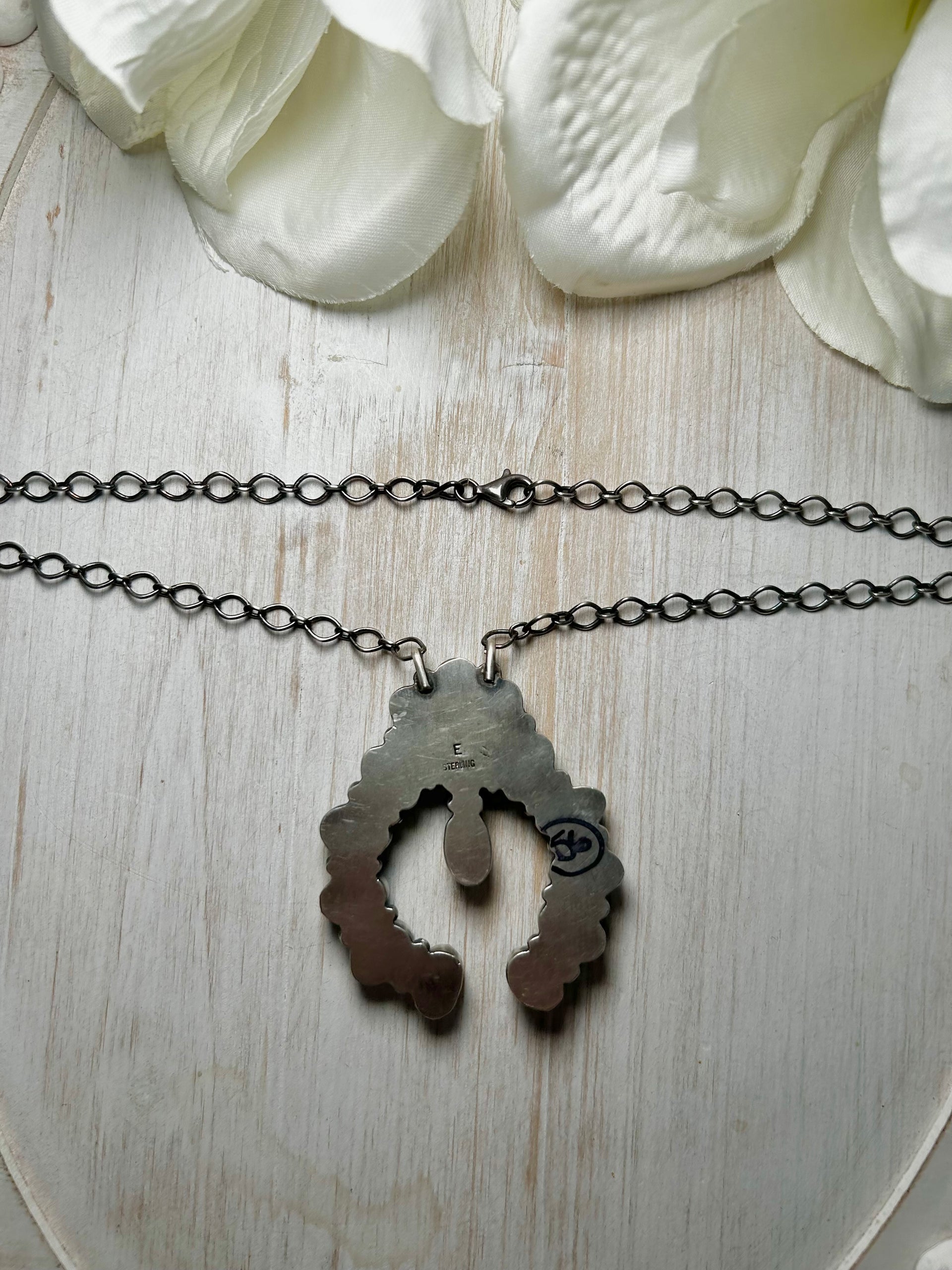 Eli Skeets Golden Hill & Sterling Silver Necklace