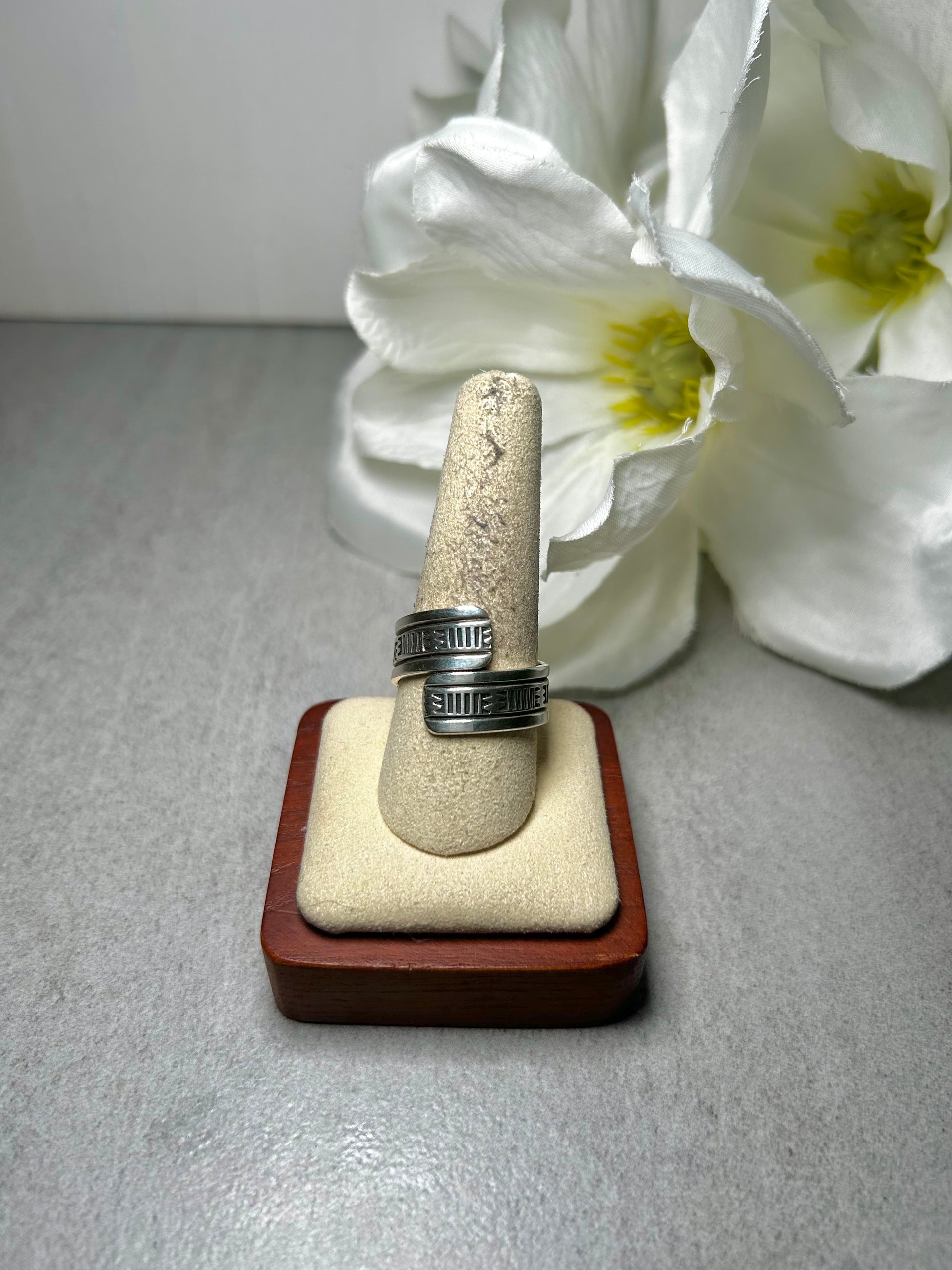 Landon Secalero Sterling Silver Adjustable Ring