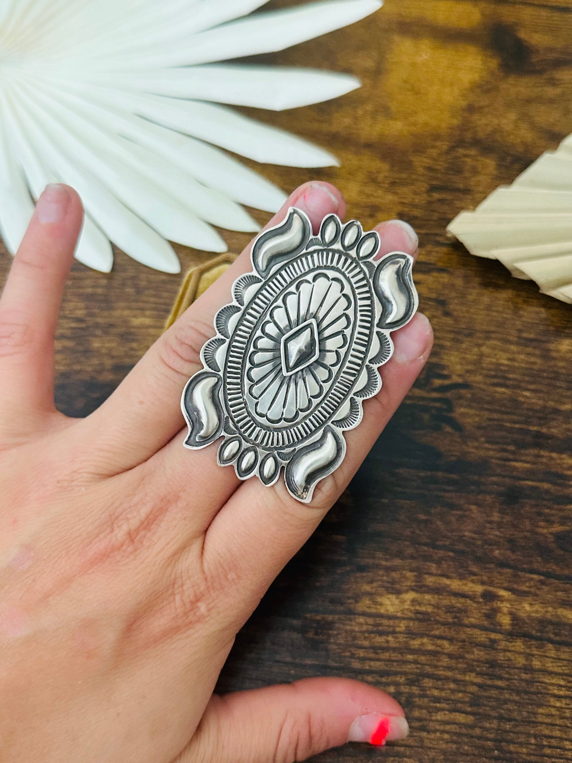 Alex Sanchez Sterling Silver Adjustable Ring