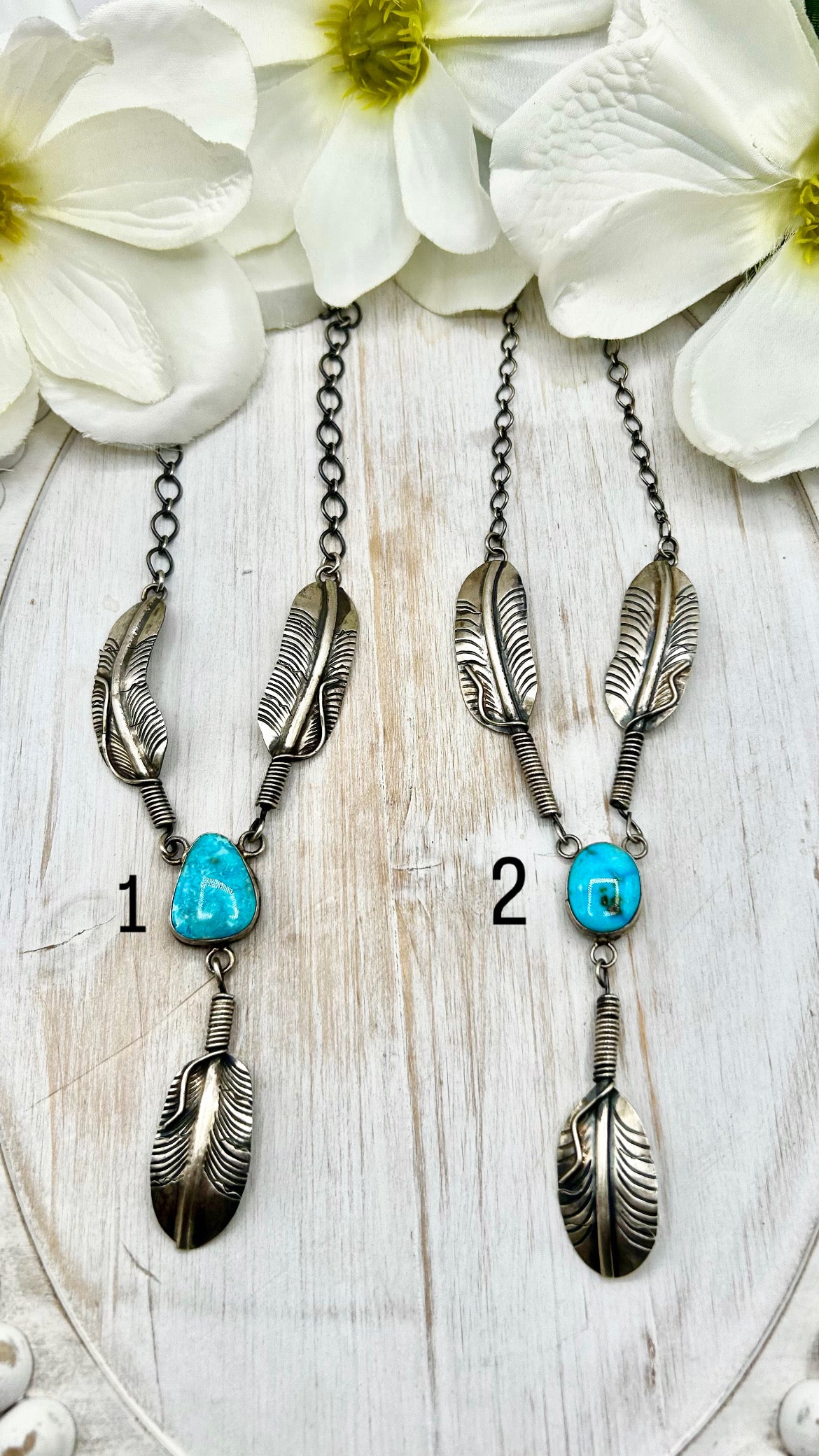 Kobe Martinez Sonoran Mountain Turquoise & Sterling Silver Necklace