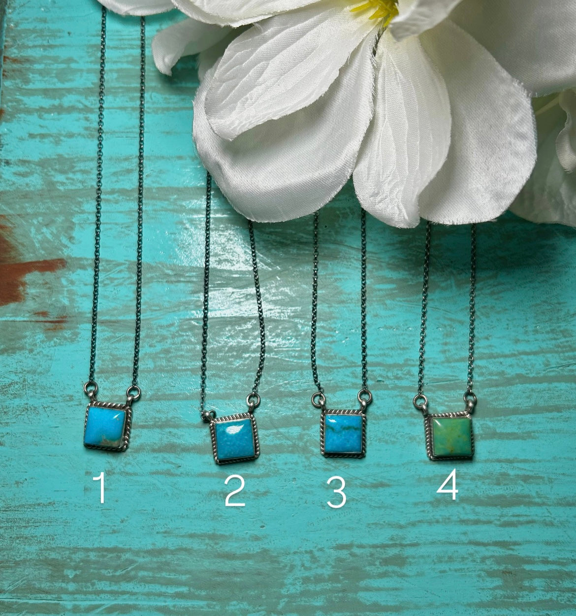 Judith Dixon Kingman Turquoise & Sterling Sliver Necklace