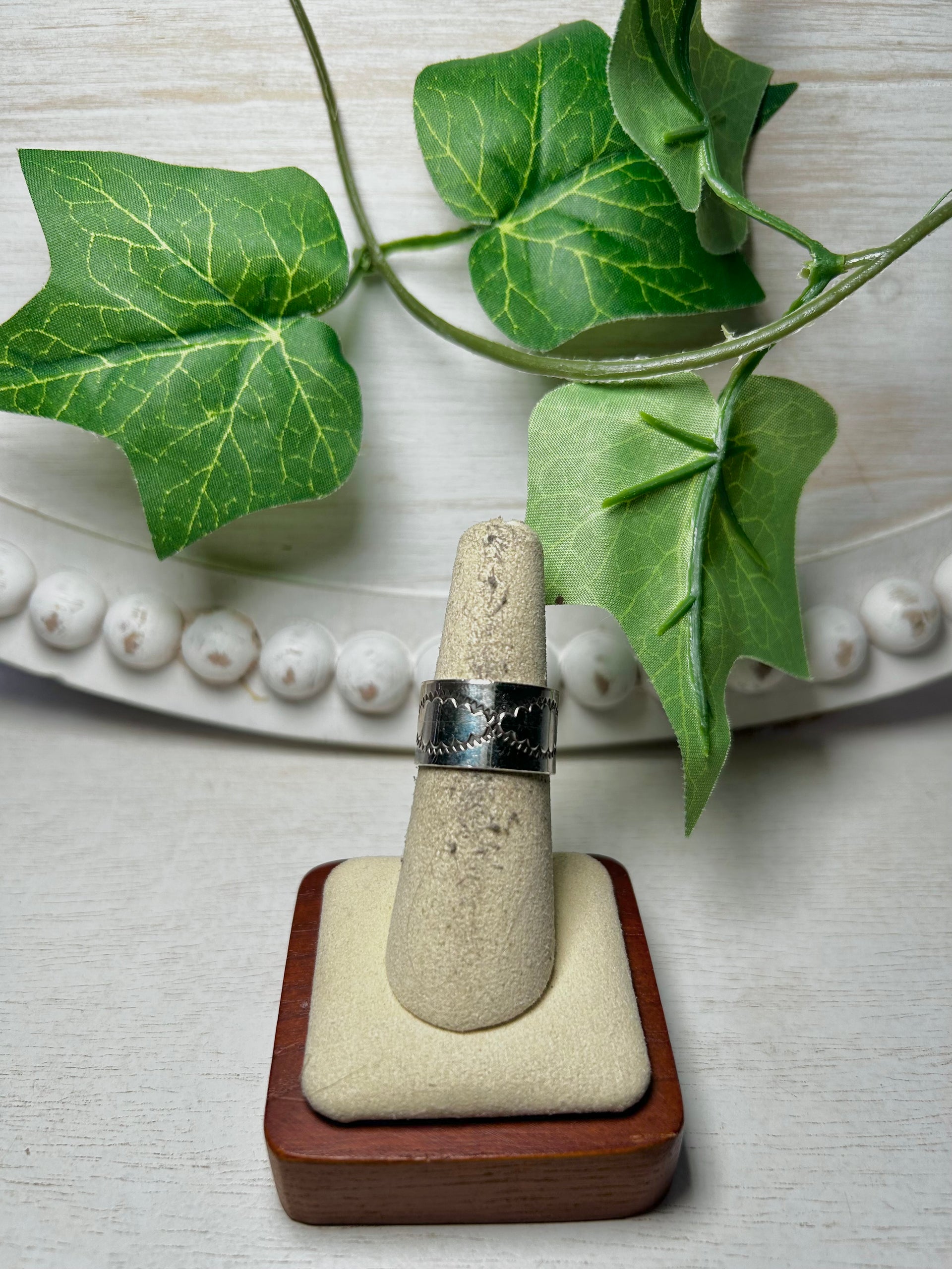 Navajo Made Sterling Silver Ring Size 7