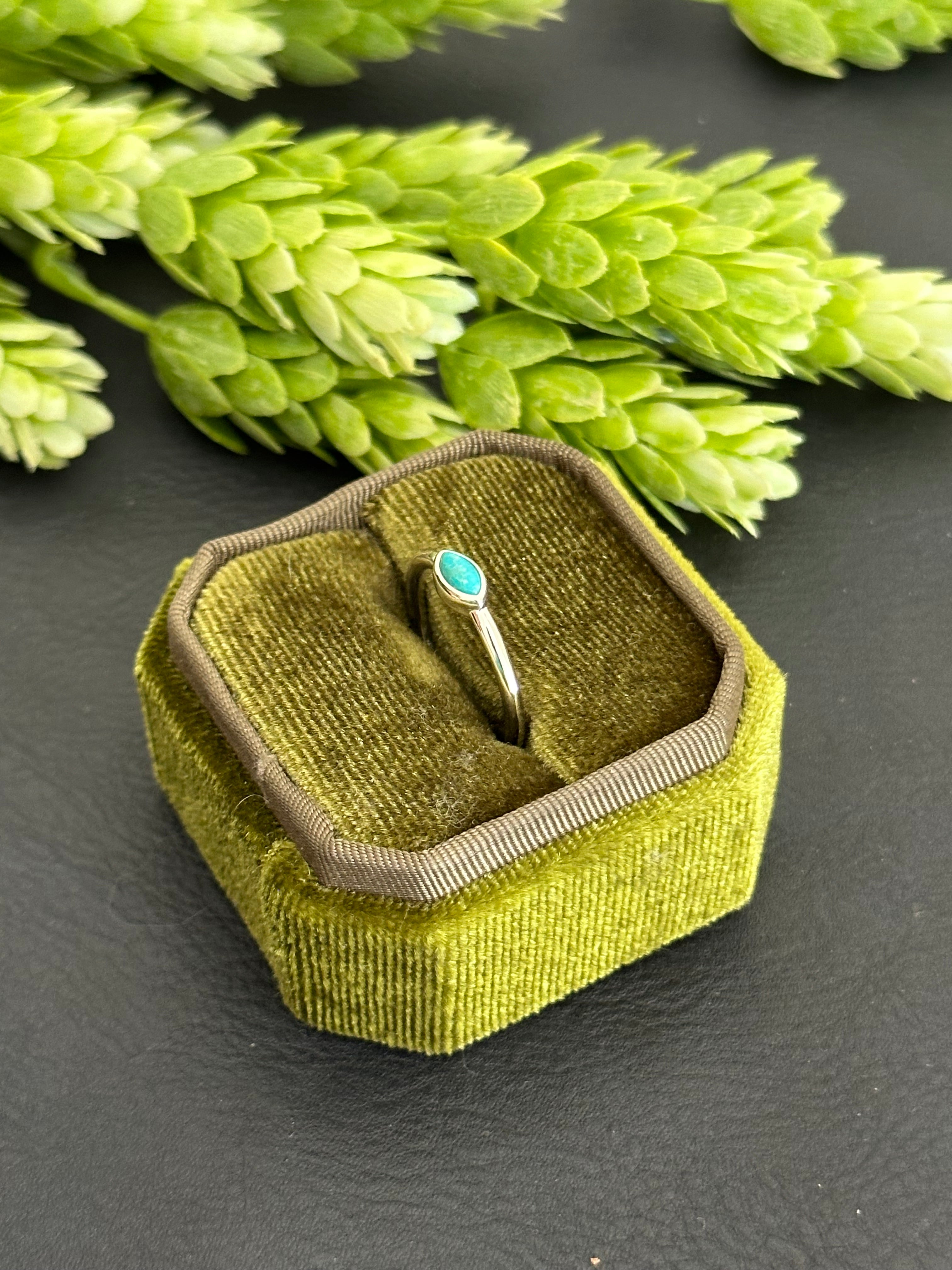 Southwest Handmade Turquoise & Sterling Silver Ring