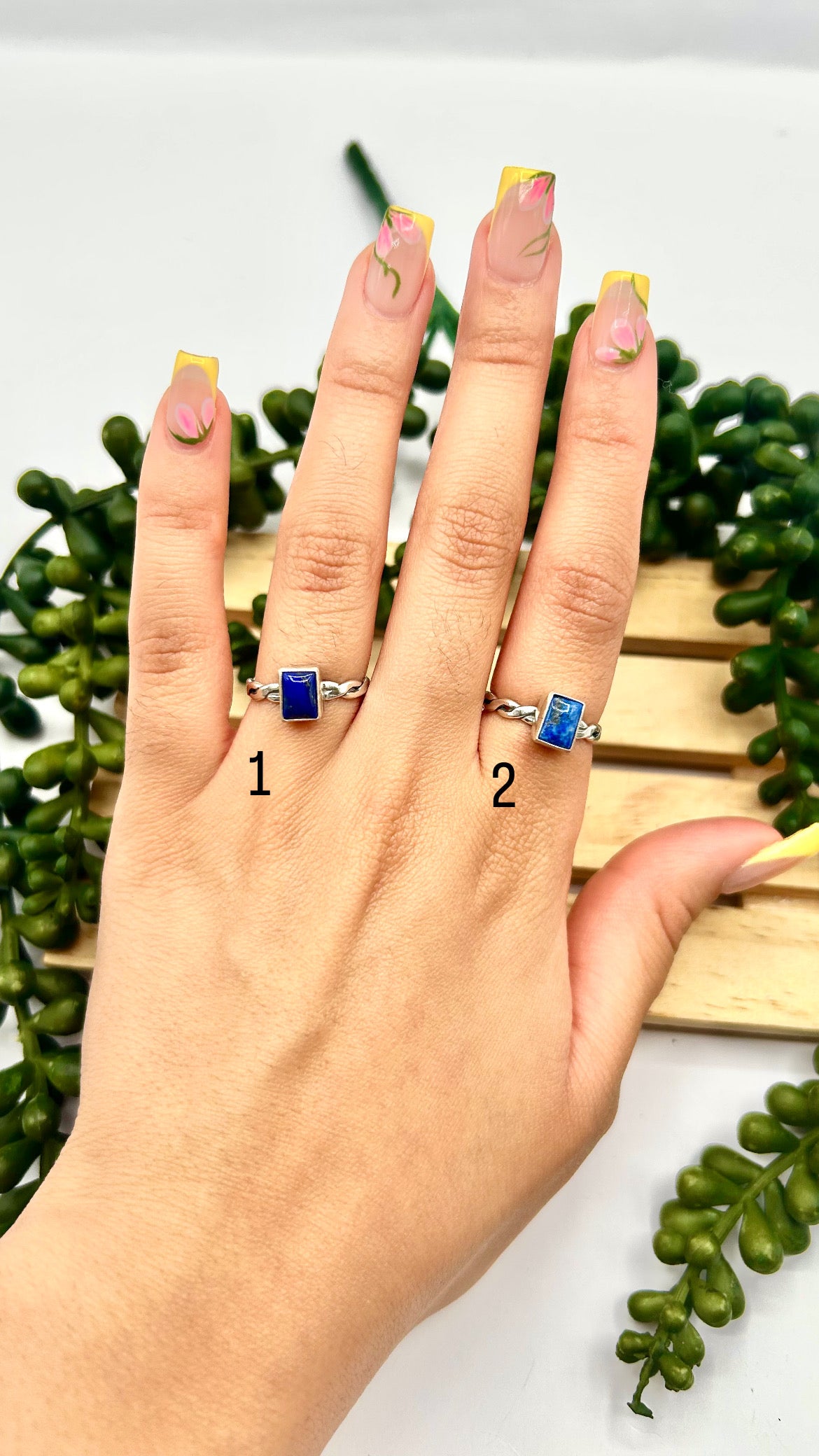 Navajo Made Lapis  & Sterling Silver Ring