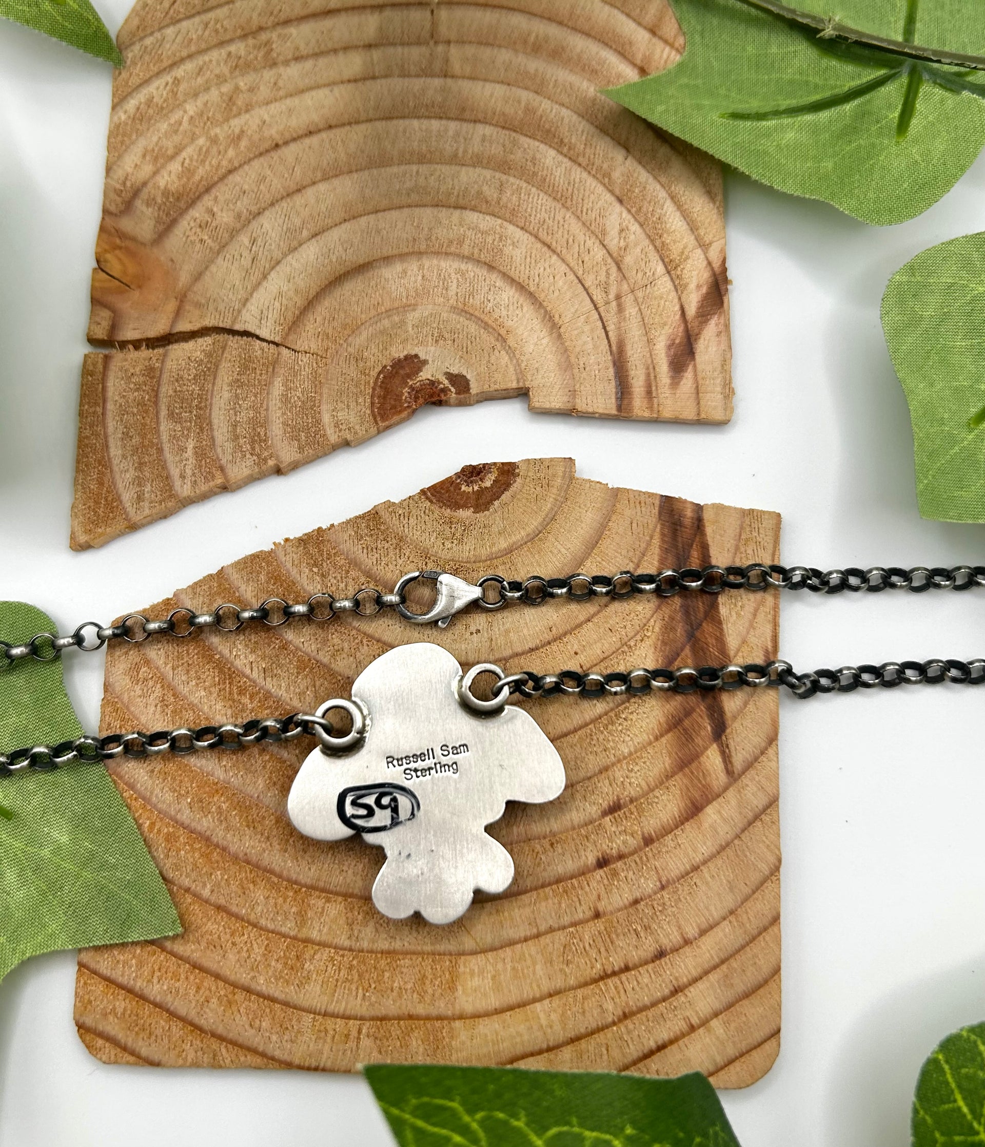 Russell Jam Sonoran Mountain Turquoise & Sterling Silver Necklace