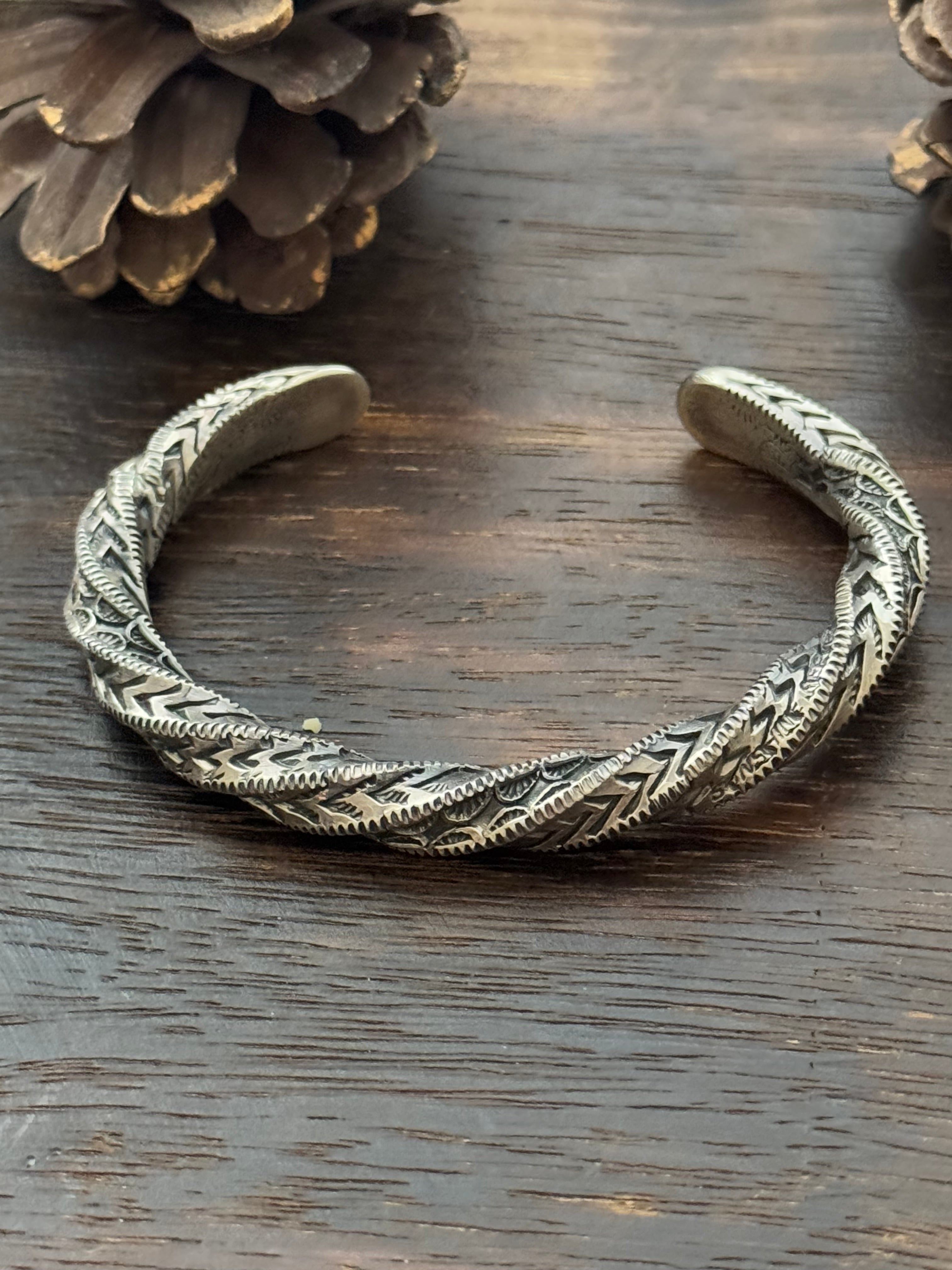 Sunshine Reeves Sterling Silver Cuff Bracelet