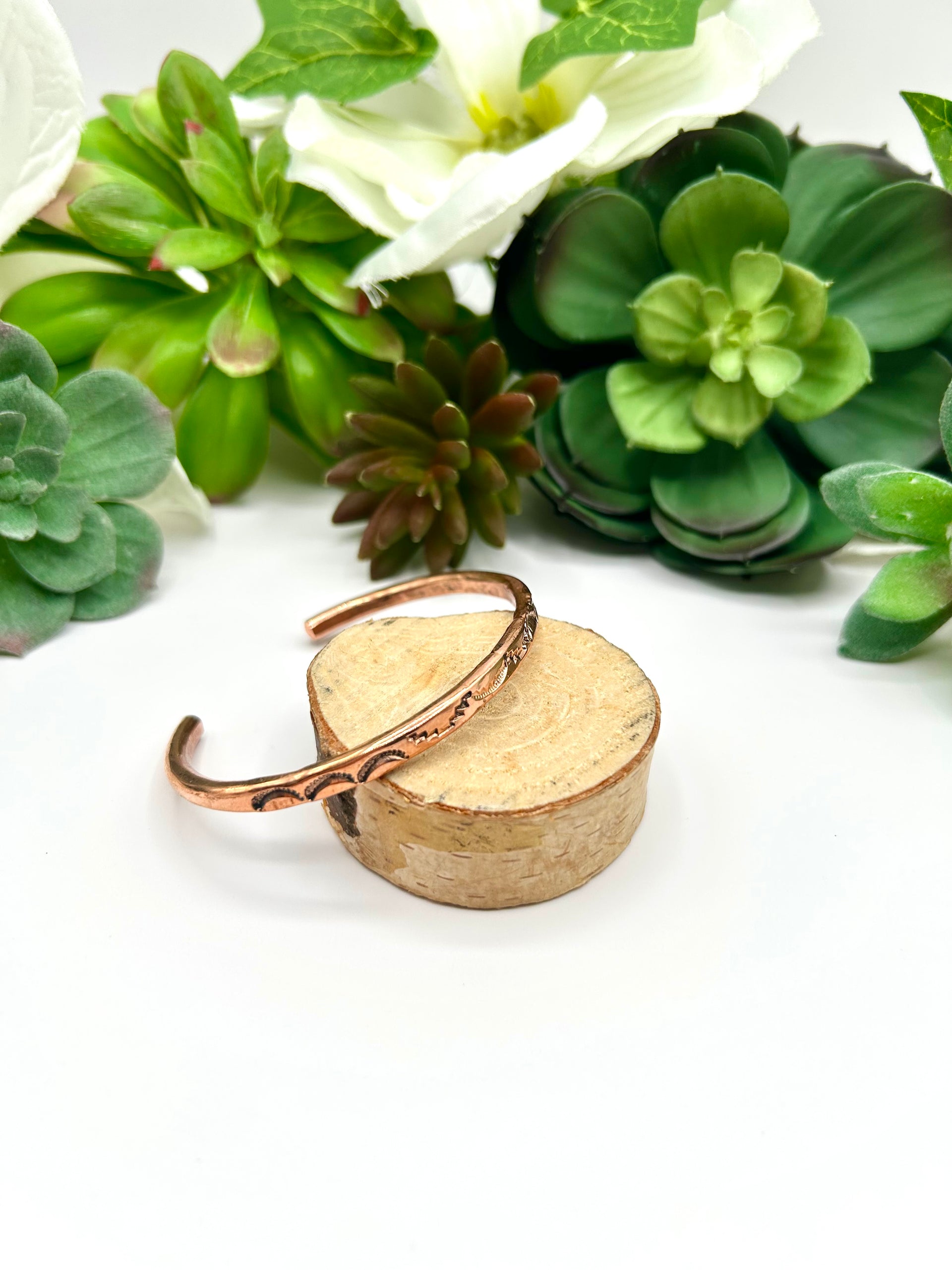 Shirley Plumber Copper Cuff Bracelet