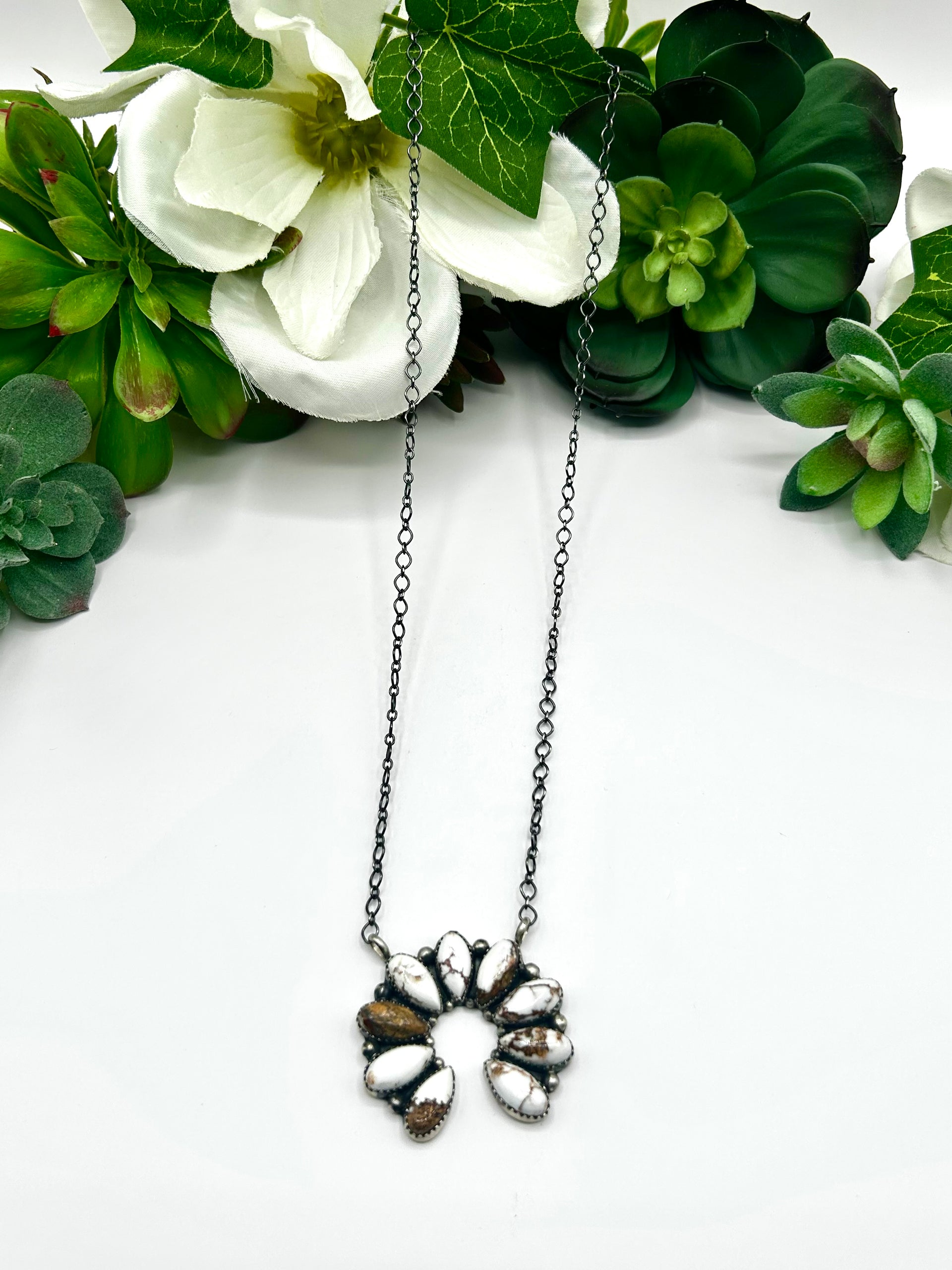 Tim Smith Wild Horse & Sterling Silver Necklace
