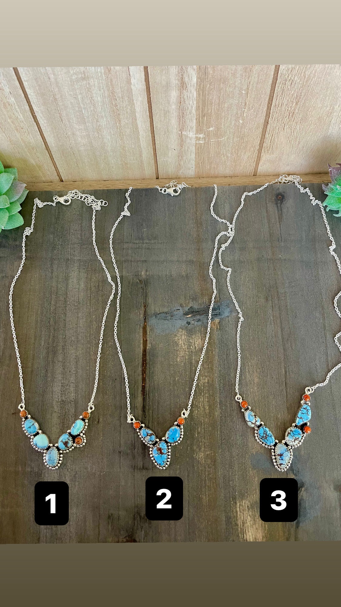 Southwest Handmade Multi Stone & Sterling Silver Necklace