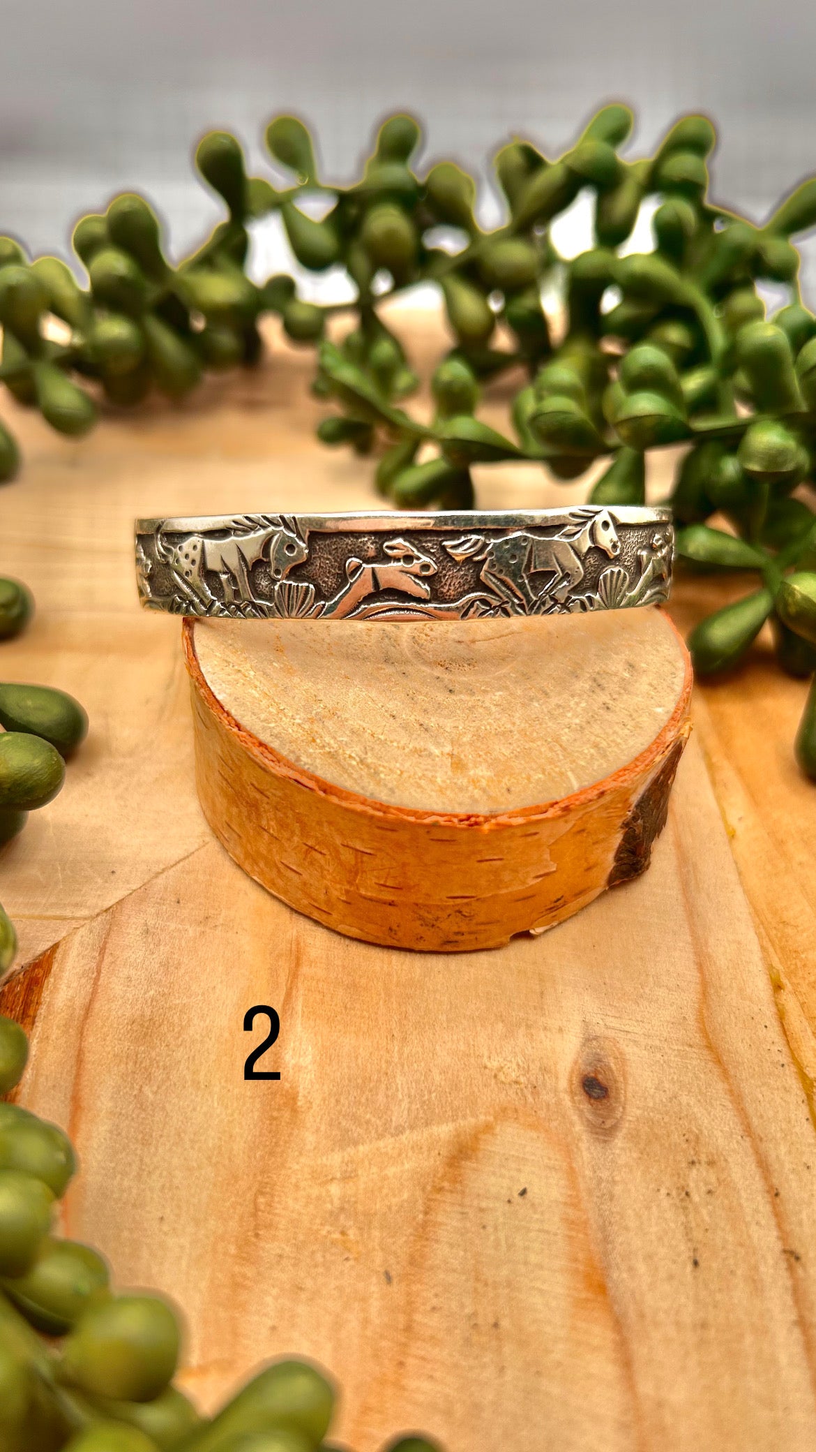 Lloyd Becenti  Sterling Silver Cuff Bracelet
