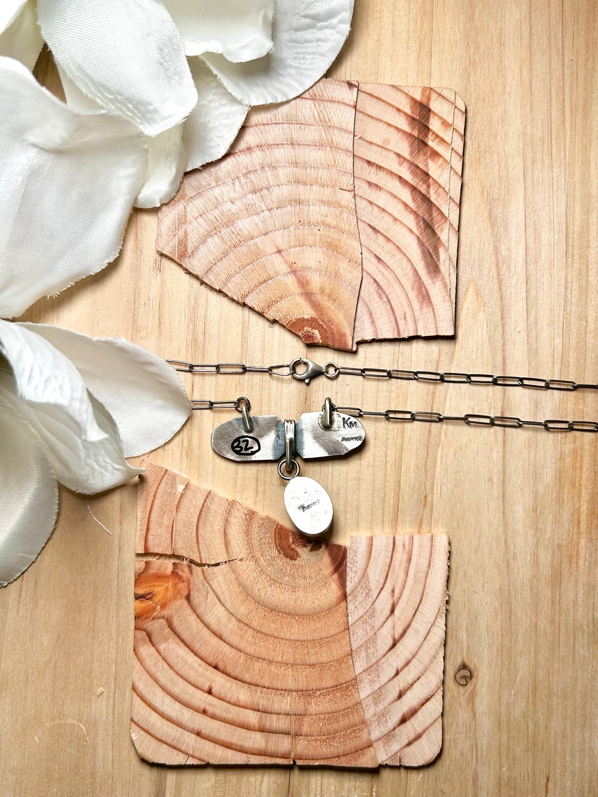 Kobe Martinez Palomino Variscite & Sterling Silver Necklace