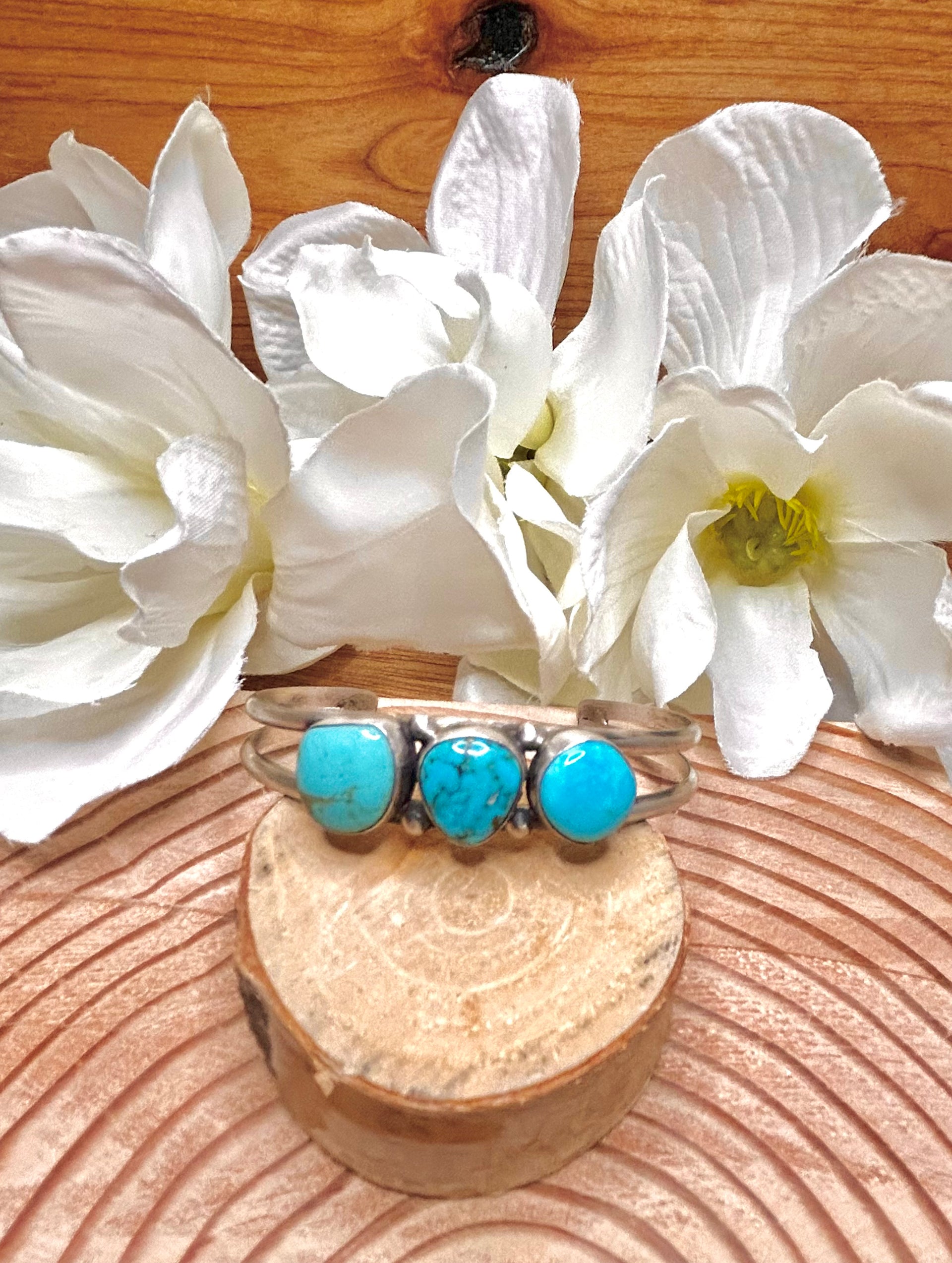 Augustine Largo Turquoise & Sterling Silver Cuff Bracelet