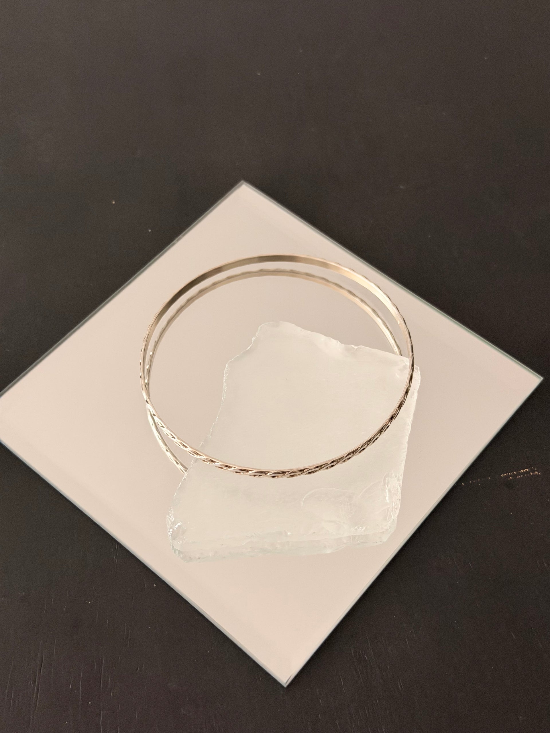 Navajo Made Sterling Silver Bangle Bracelet