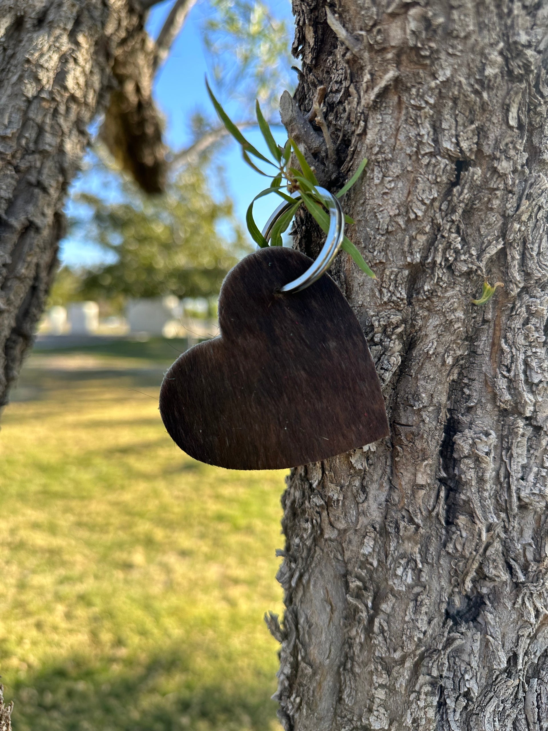 Genuine Leather & Cowhide Key Chain