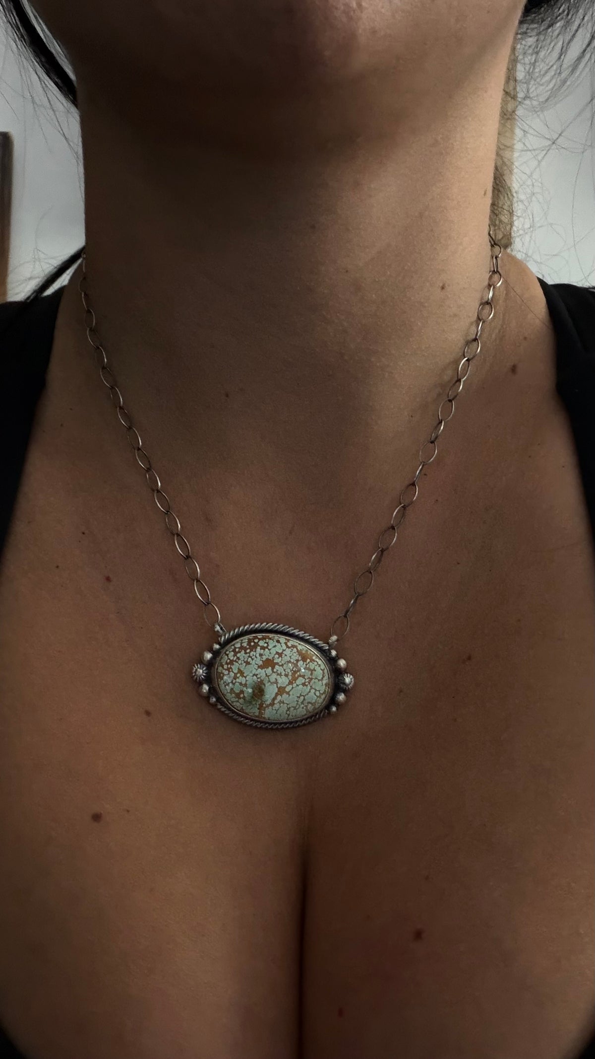 Jameson Garcia Royston Turquoise & Sterling Silver Necklace
