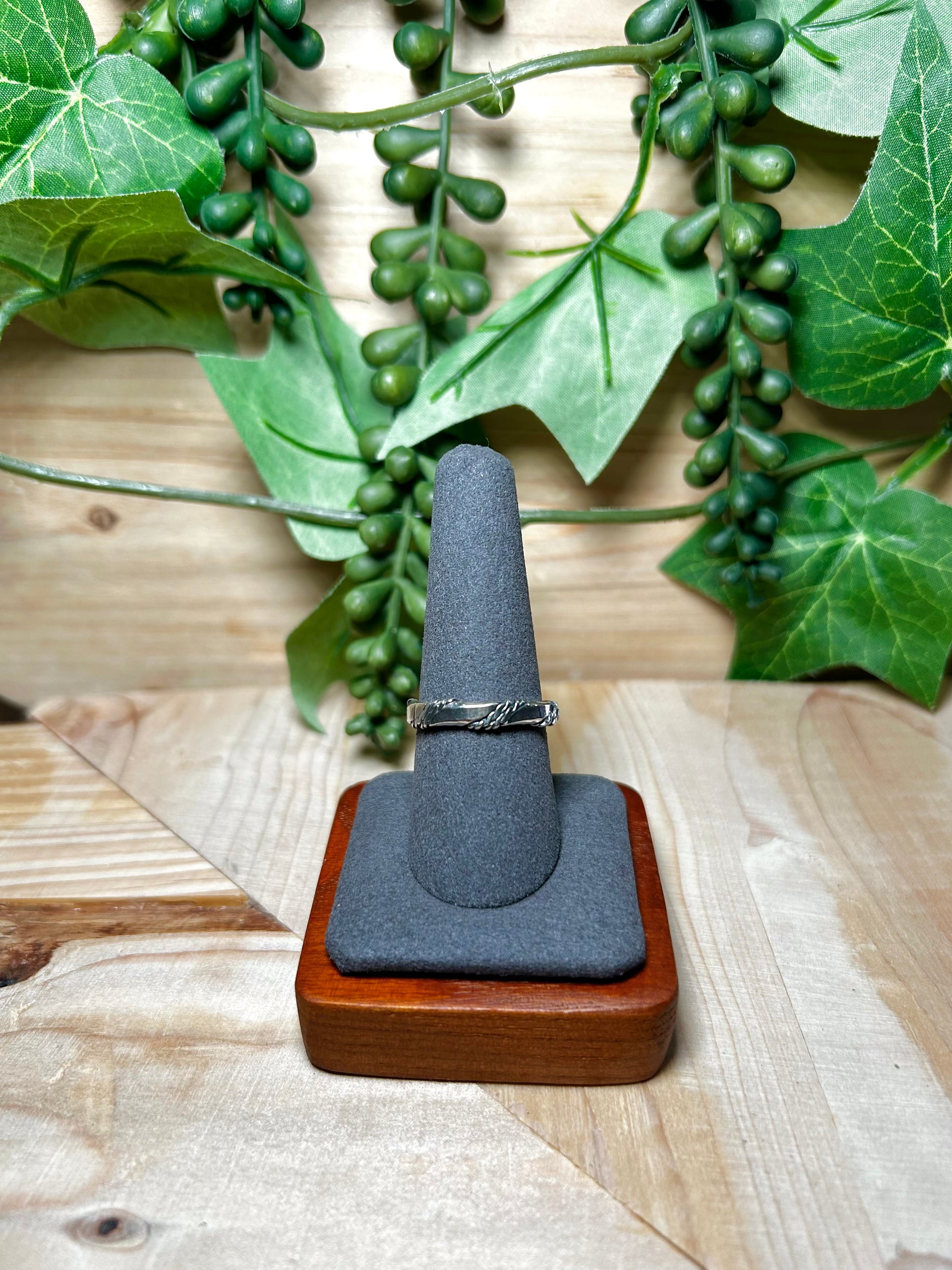 Navajo Made Sterling Silver Ring