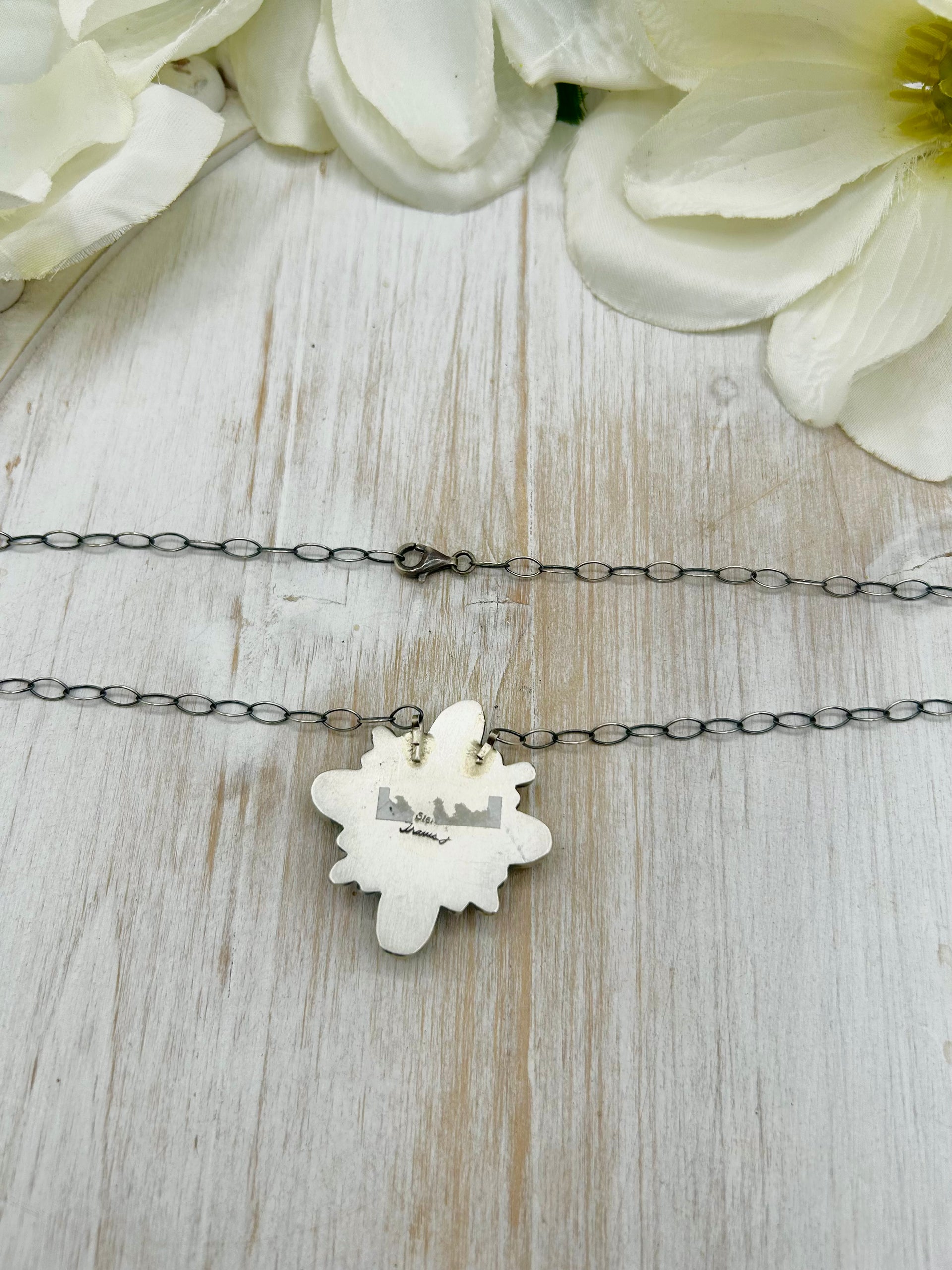 Travis Jim Multi Stone & Sterling Silver Necklace