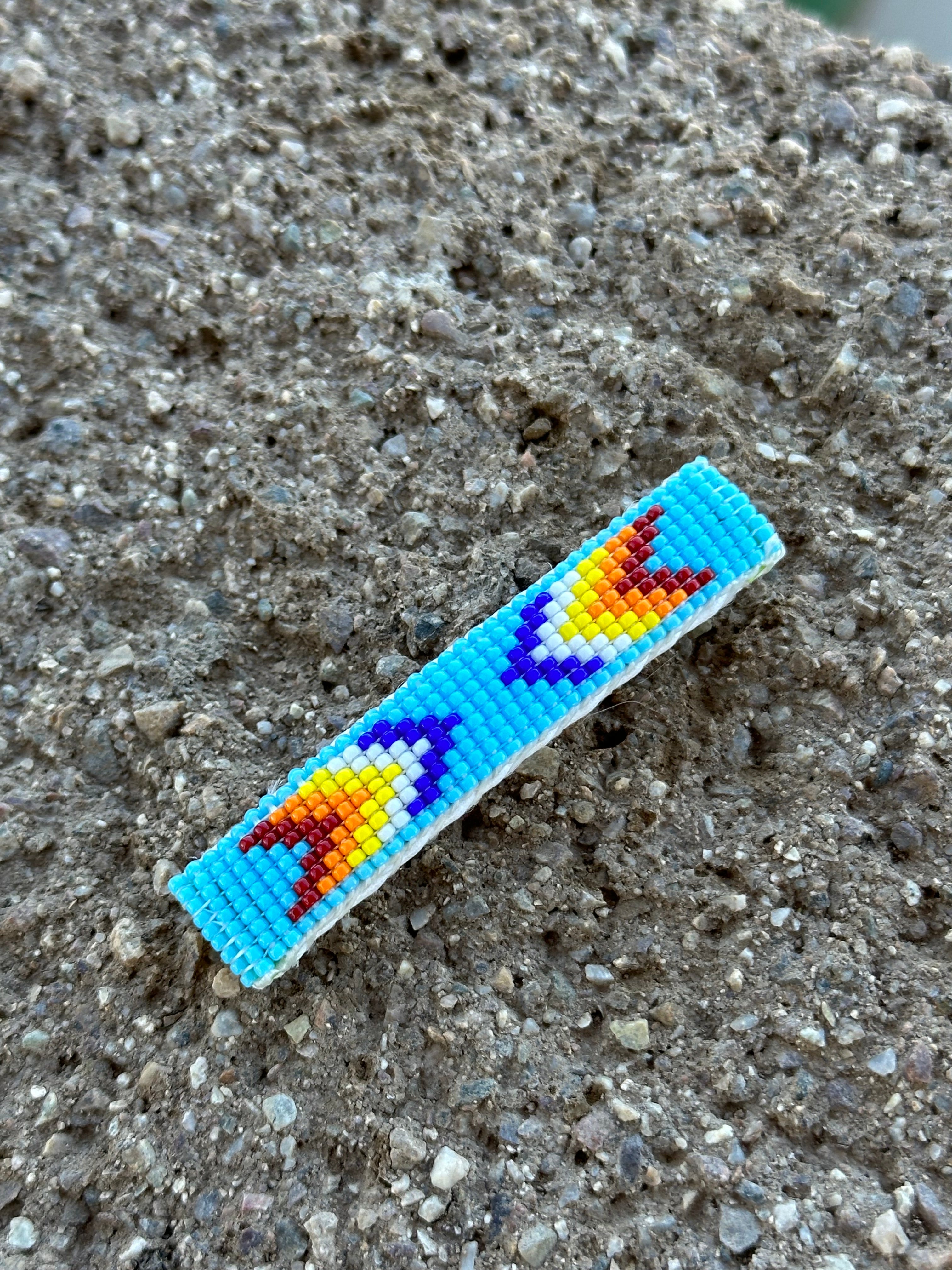 Navajo Made Bended Hair Barrette