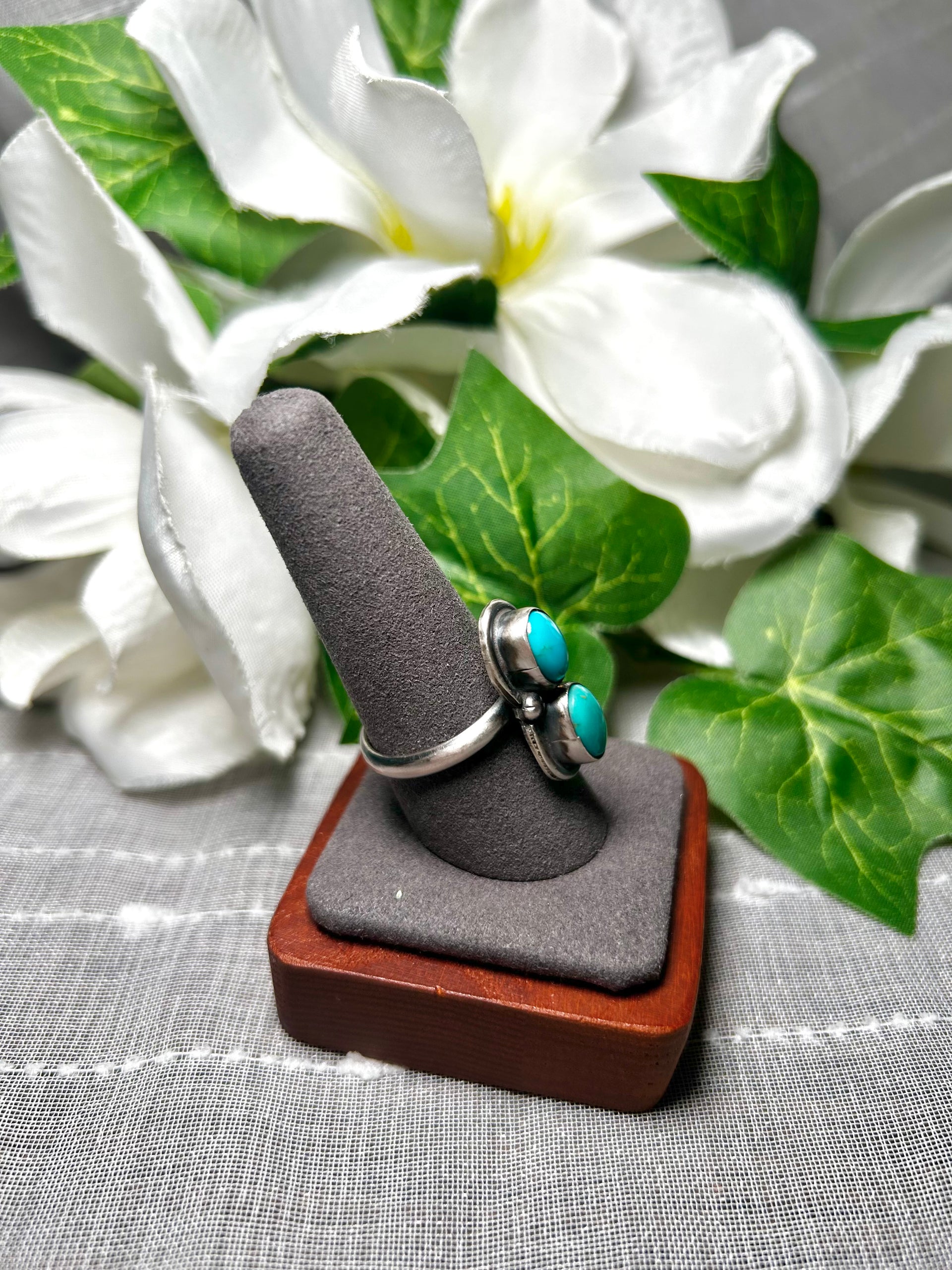 Antionette Martinez Kingman Turquoise & Sterling Silver Ring