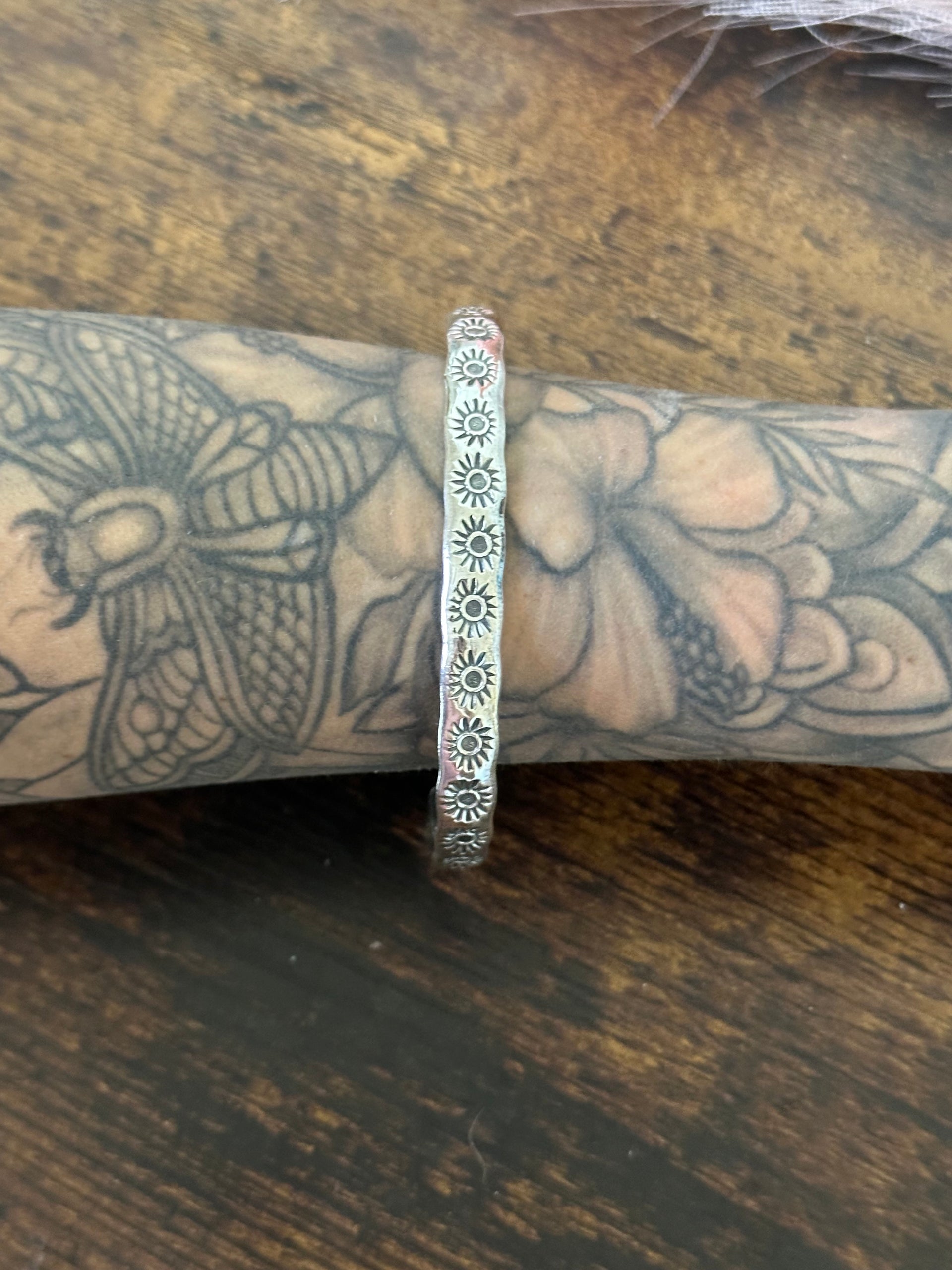 Southwest Made Sterling Silver Cuff Bracelet