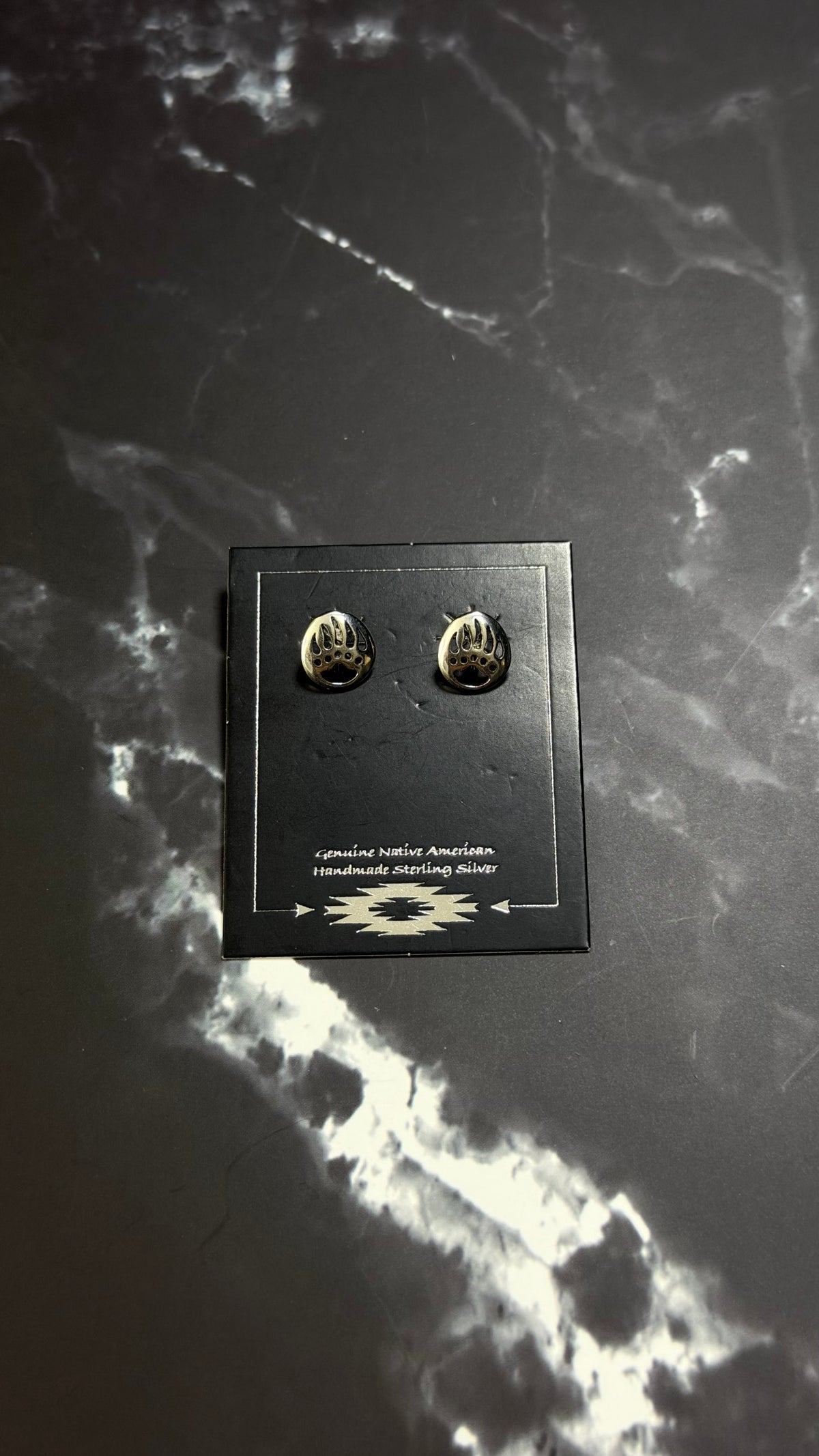 Navajo Made Sterling Silver Post Earrings