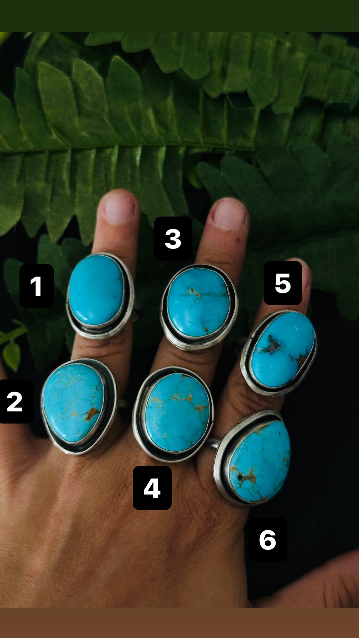 Navajo Made Kingman Turquoise & Sterling Silver Ring