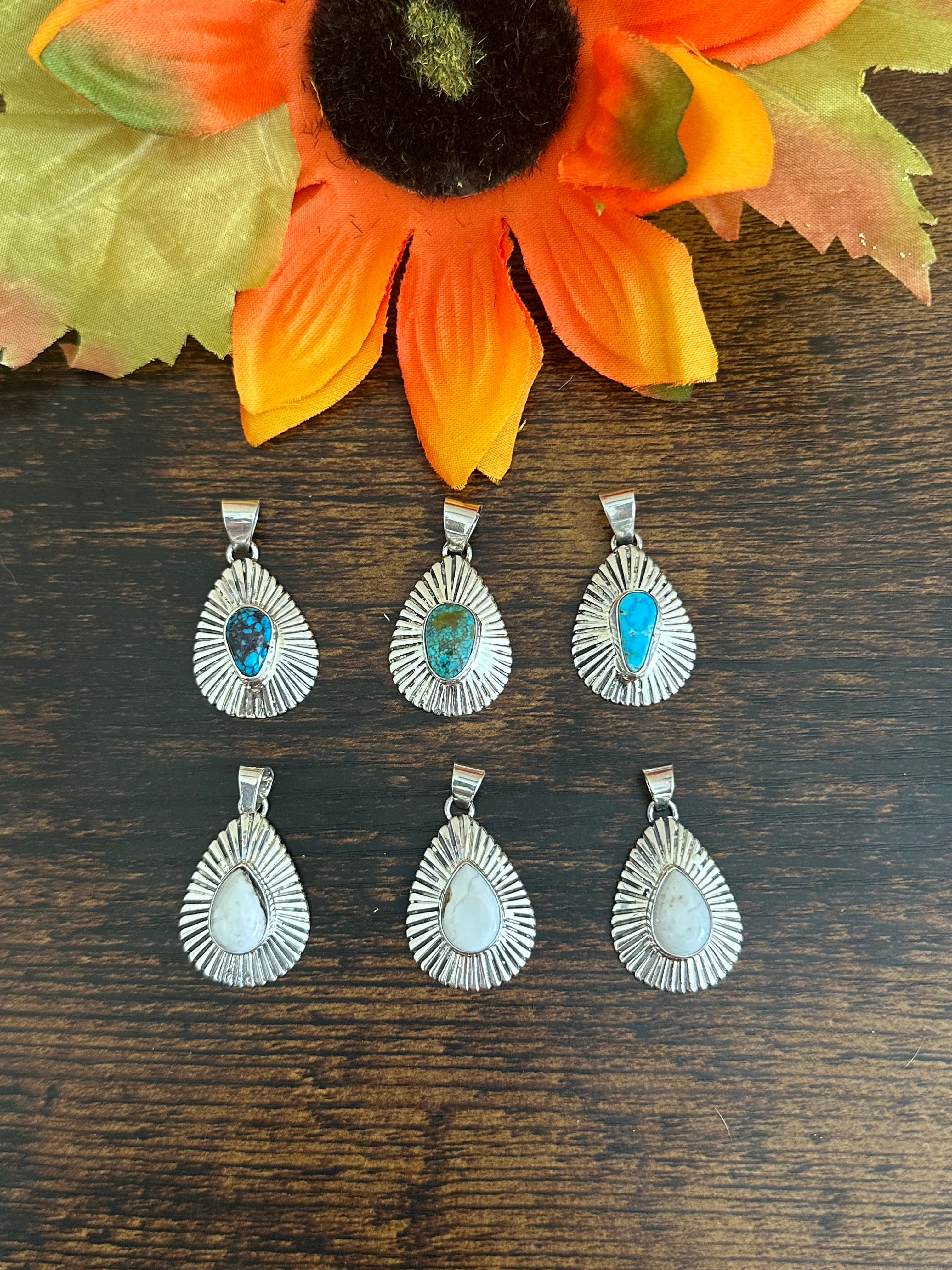 Navajo Made Sterling Silver Pendant