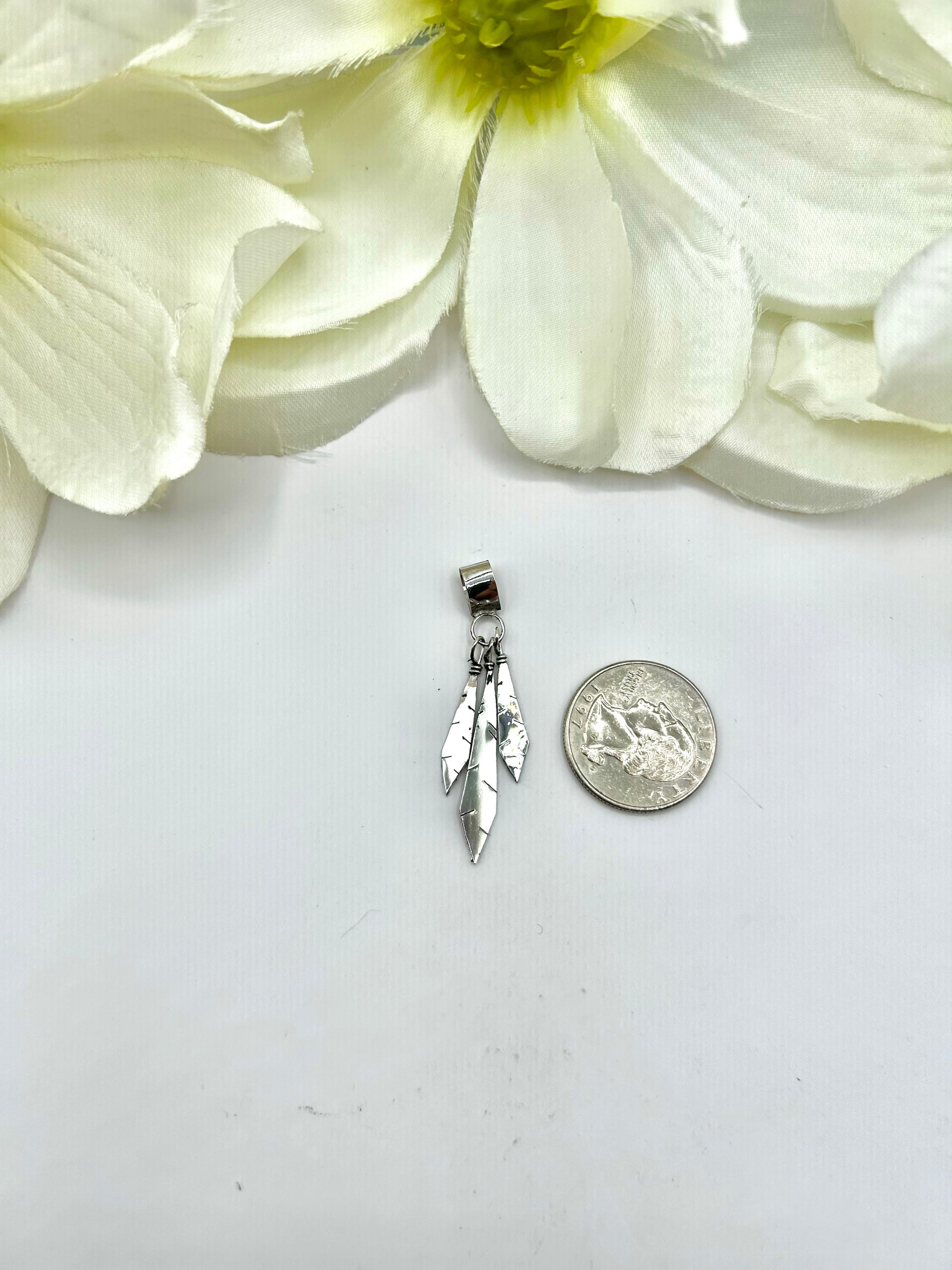 Navajo Made Sterling Silver Pendant