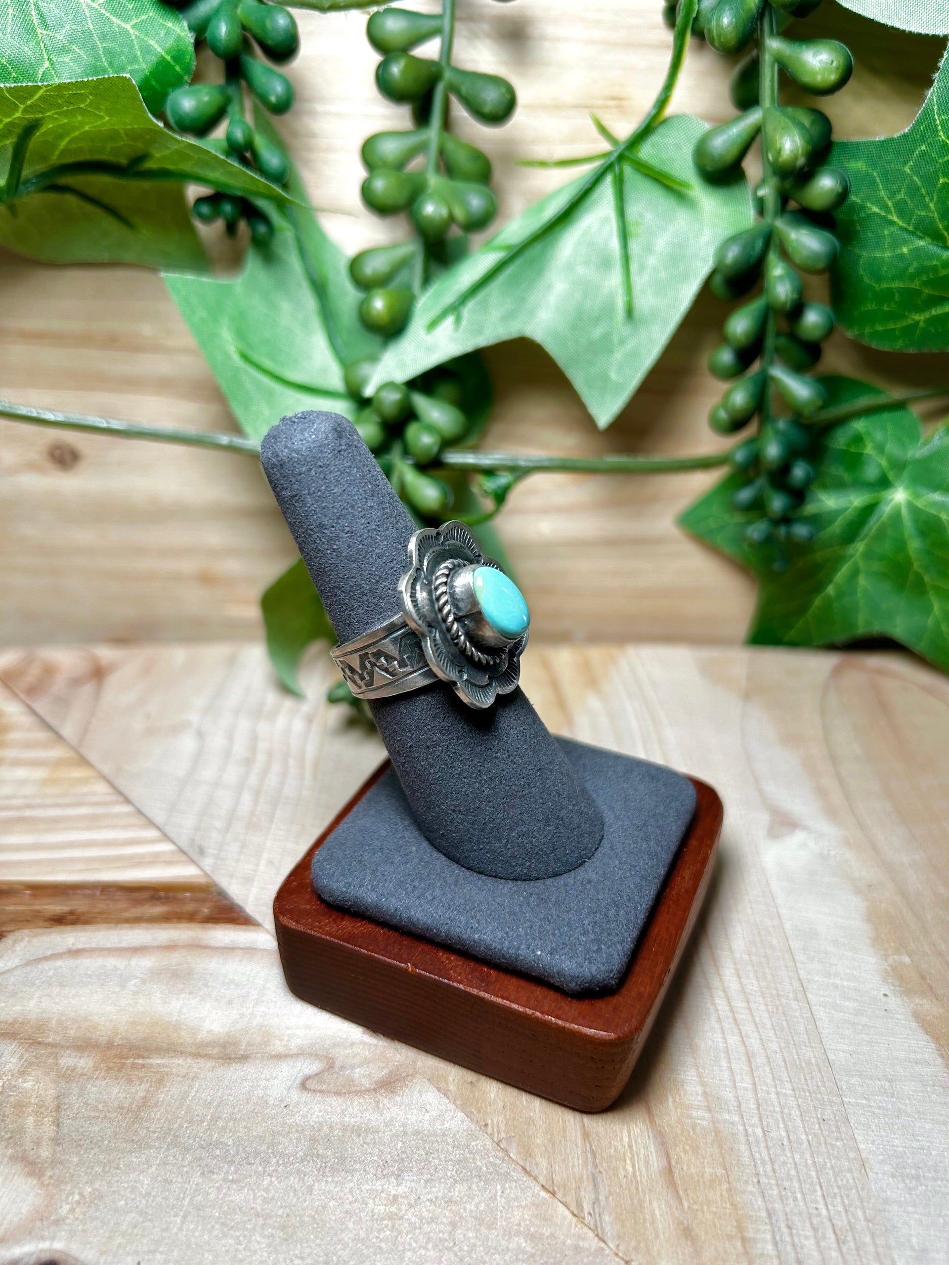 Tillie John Sonoran Gold & Sterling Silver Ring Size 6.75