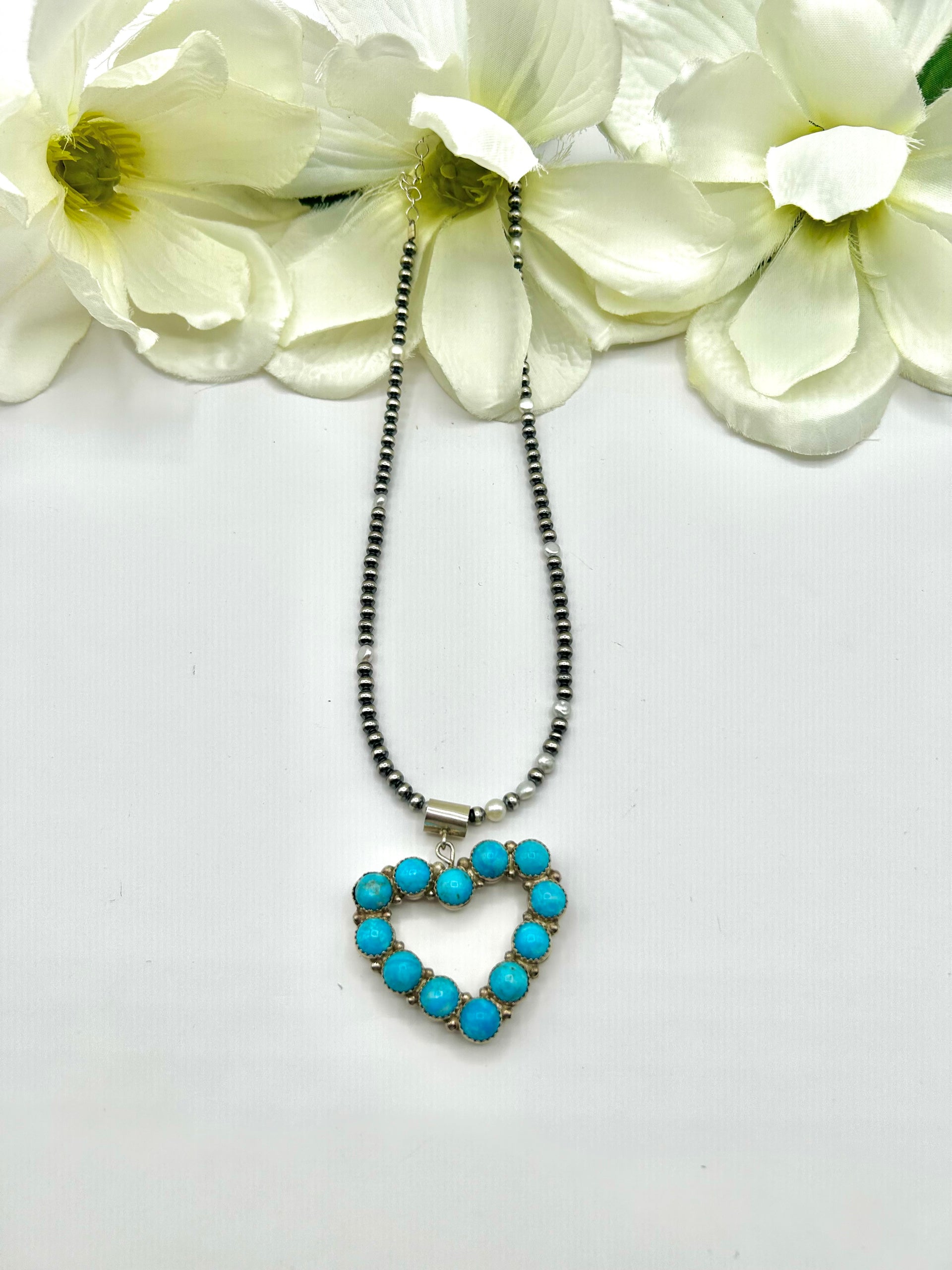 Micheal Perry Multi Stone Reversible & Sterling Silver Necklace