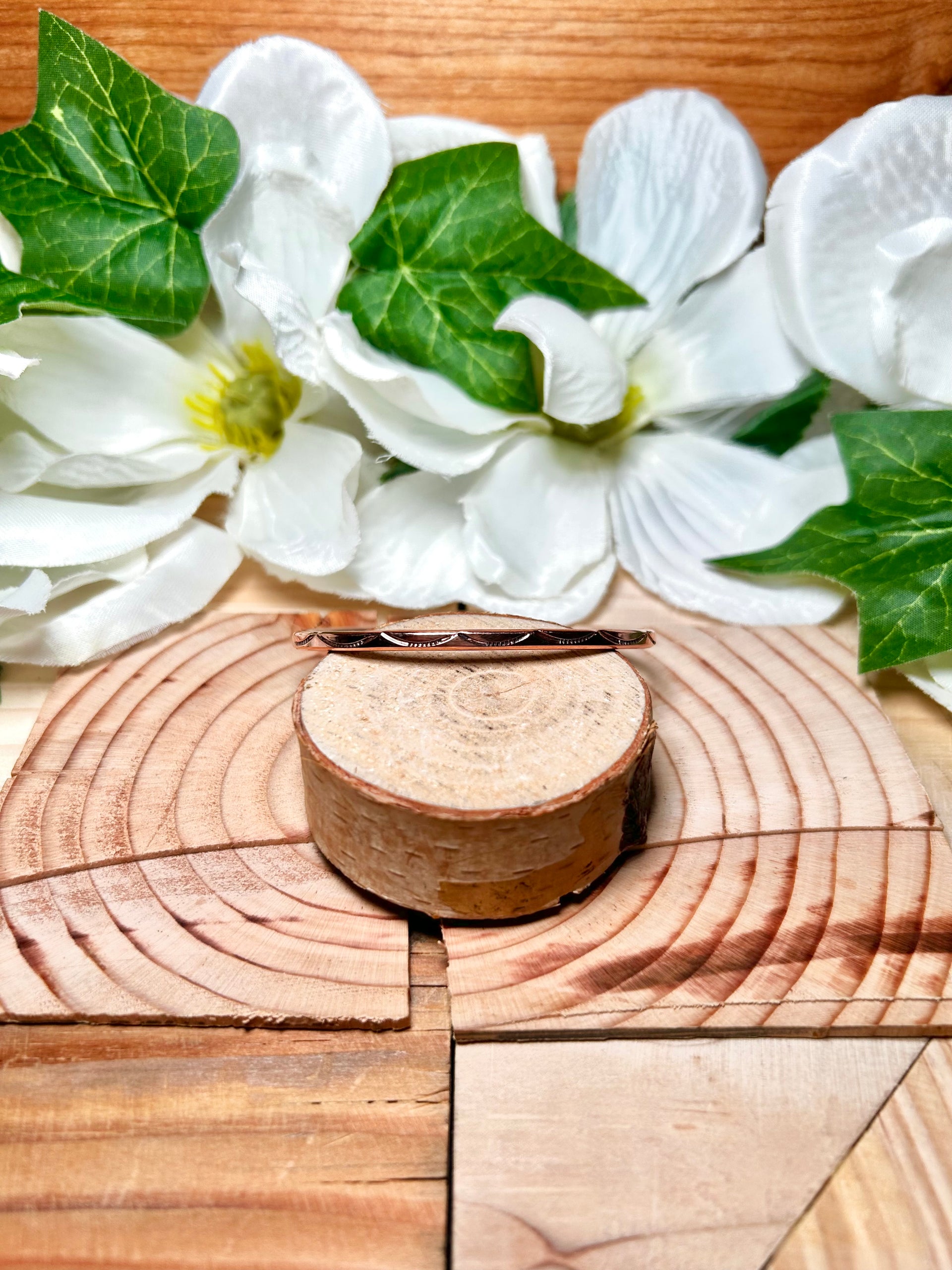 Navajo Made Copper Cuff Bracelet
