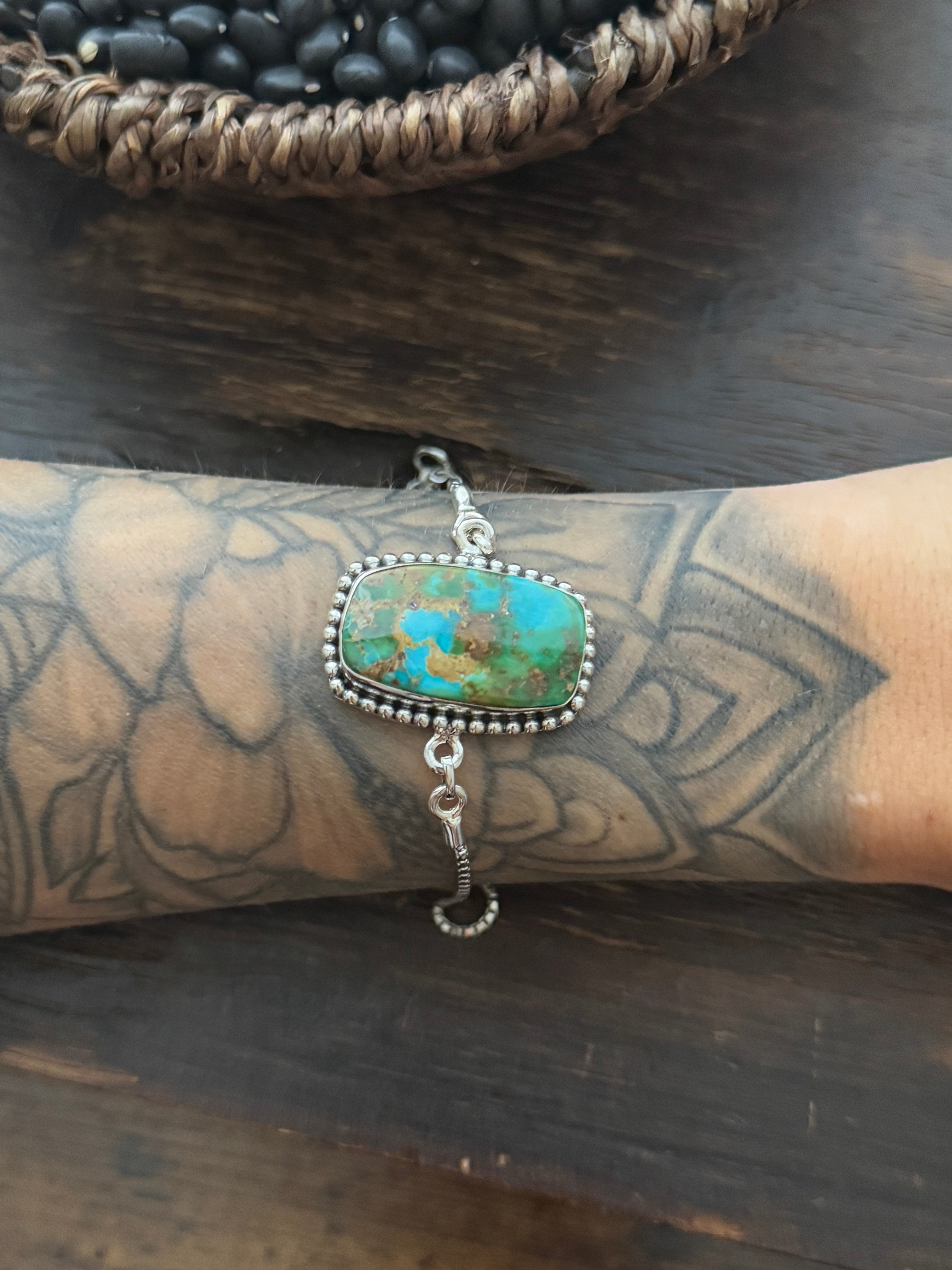 TTD Sonoran Mountain Turquoise & Sterling Silver Bracelet