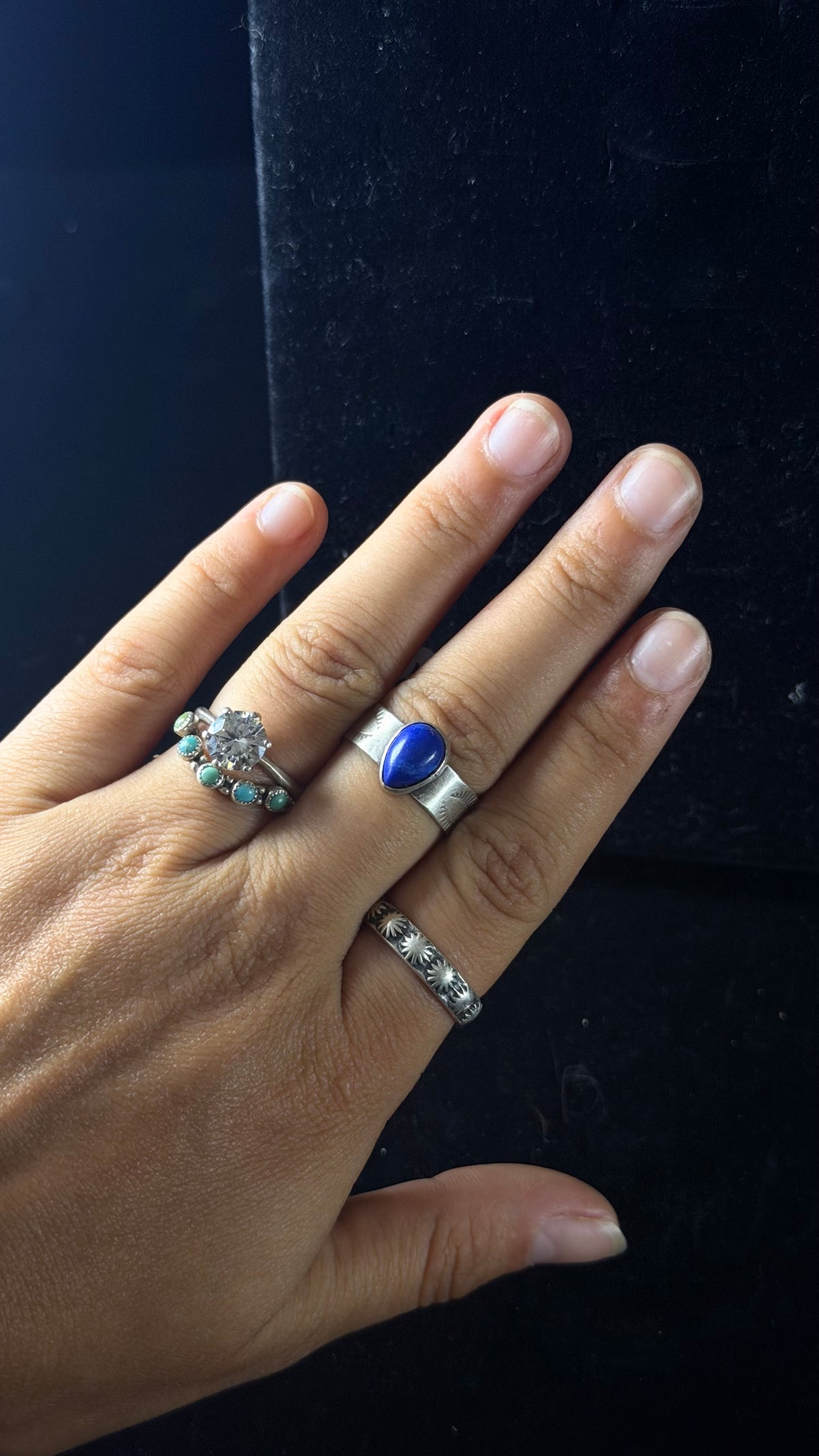 Navajo Made Sterling Silver Ring
