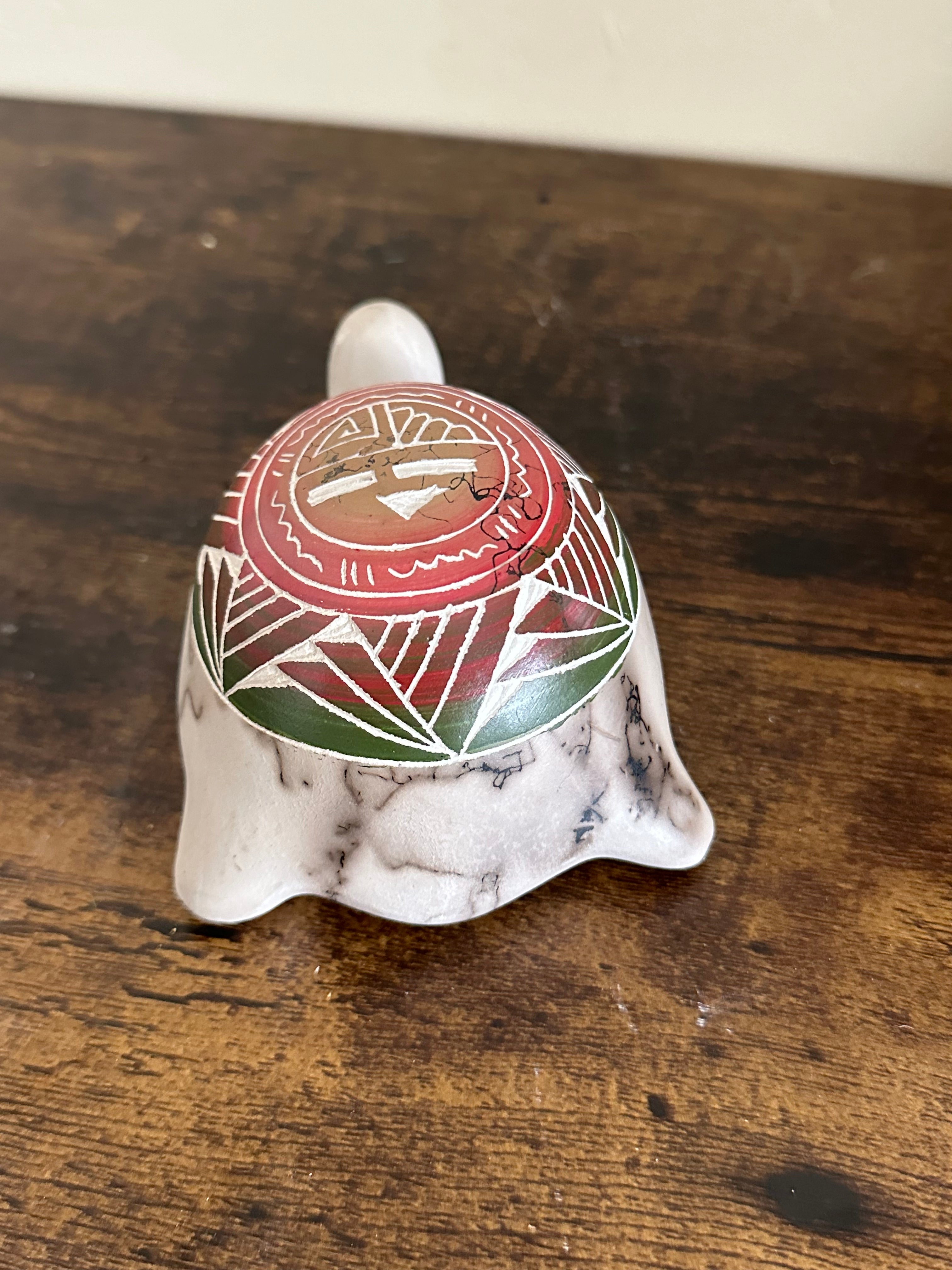 Shana Sam Navajo Made Turtle Pottery