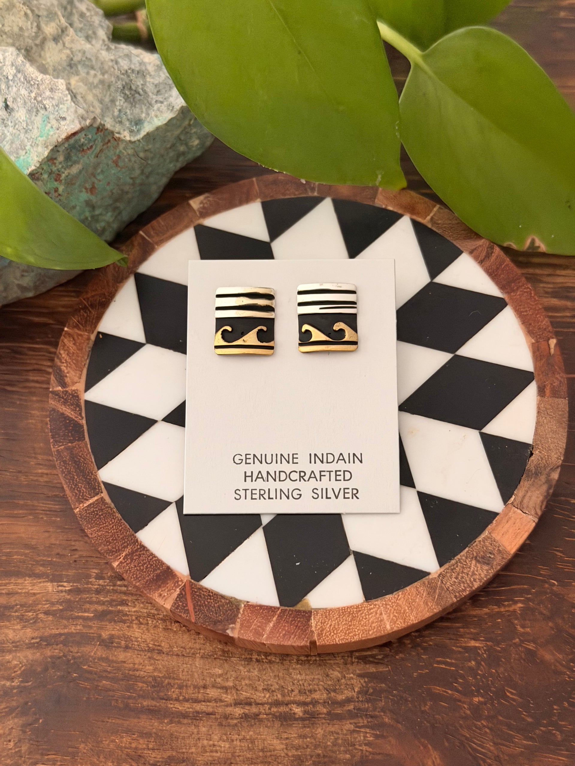 Tommy & Rose Singer Sterling Silver Post Earrings