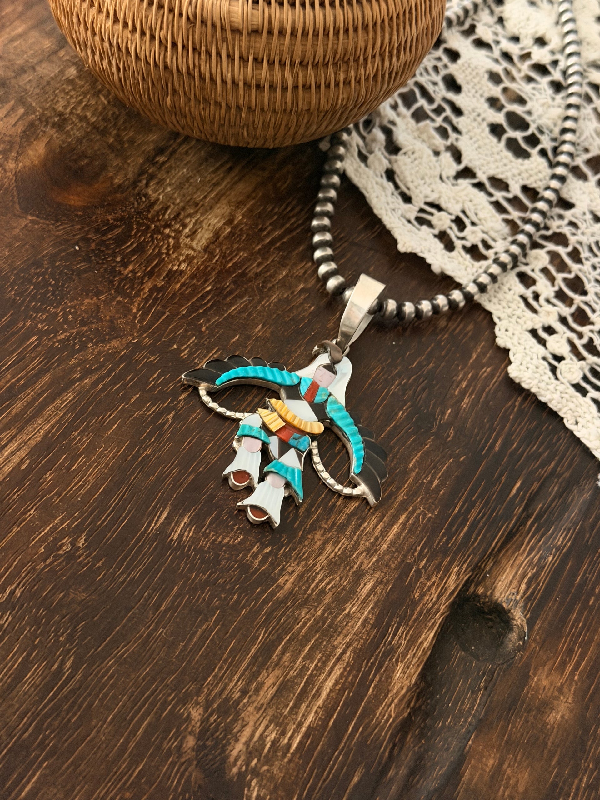 Jonathan Bayook Multi Stone & Sterling Silver Pendant