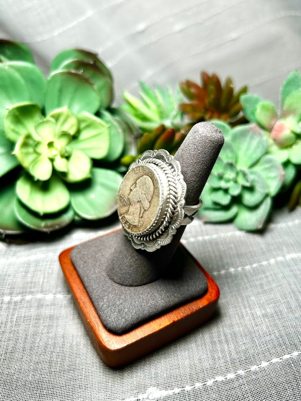 Jeffrey A Rings Jeff Largo Sterling Silver Adjustable Ring