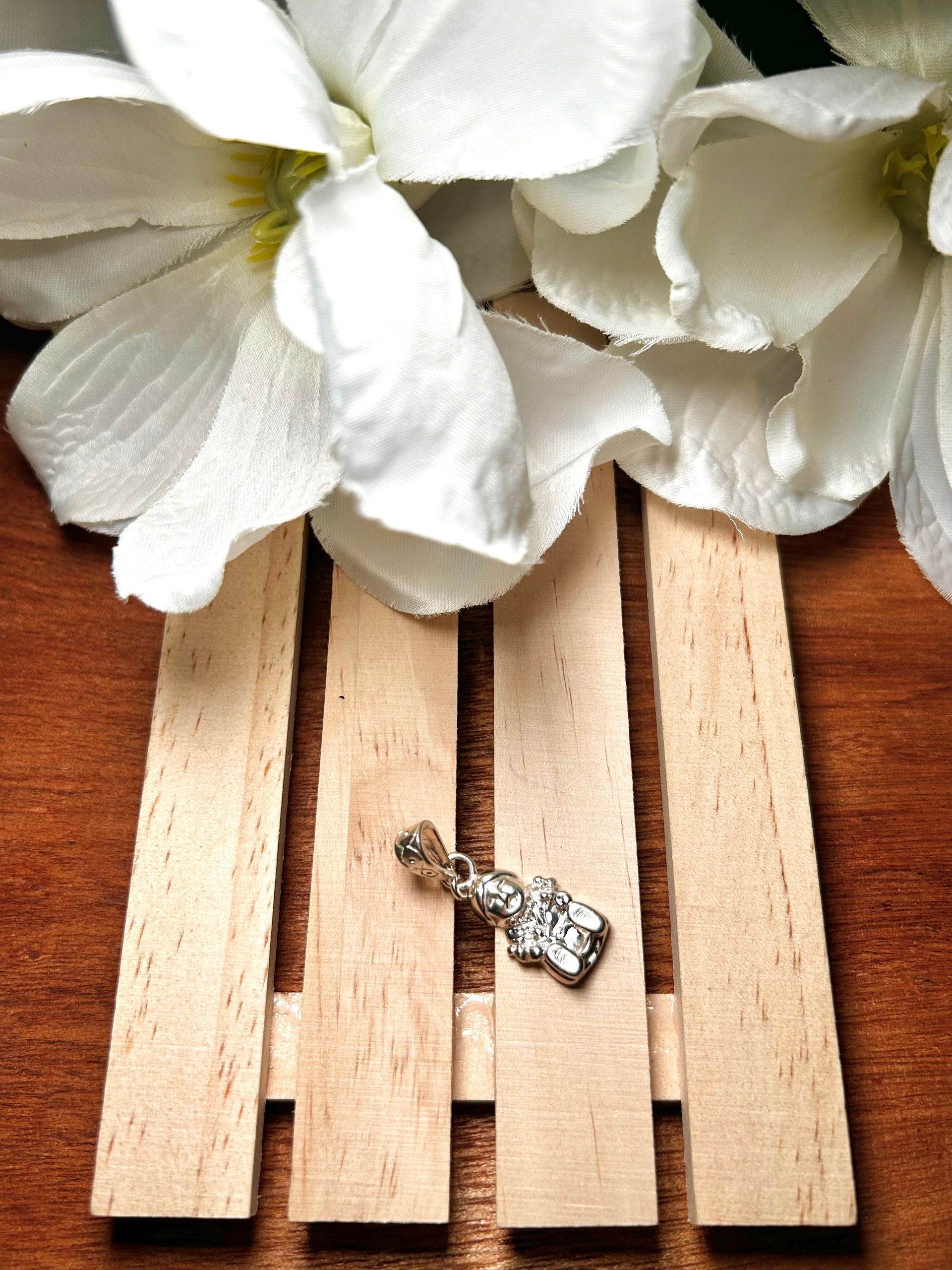 Navajo Made Sterling Silver Cast Pendant