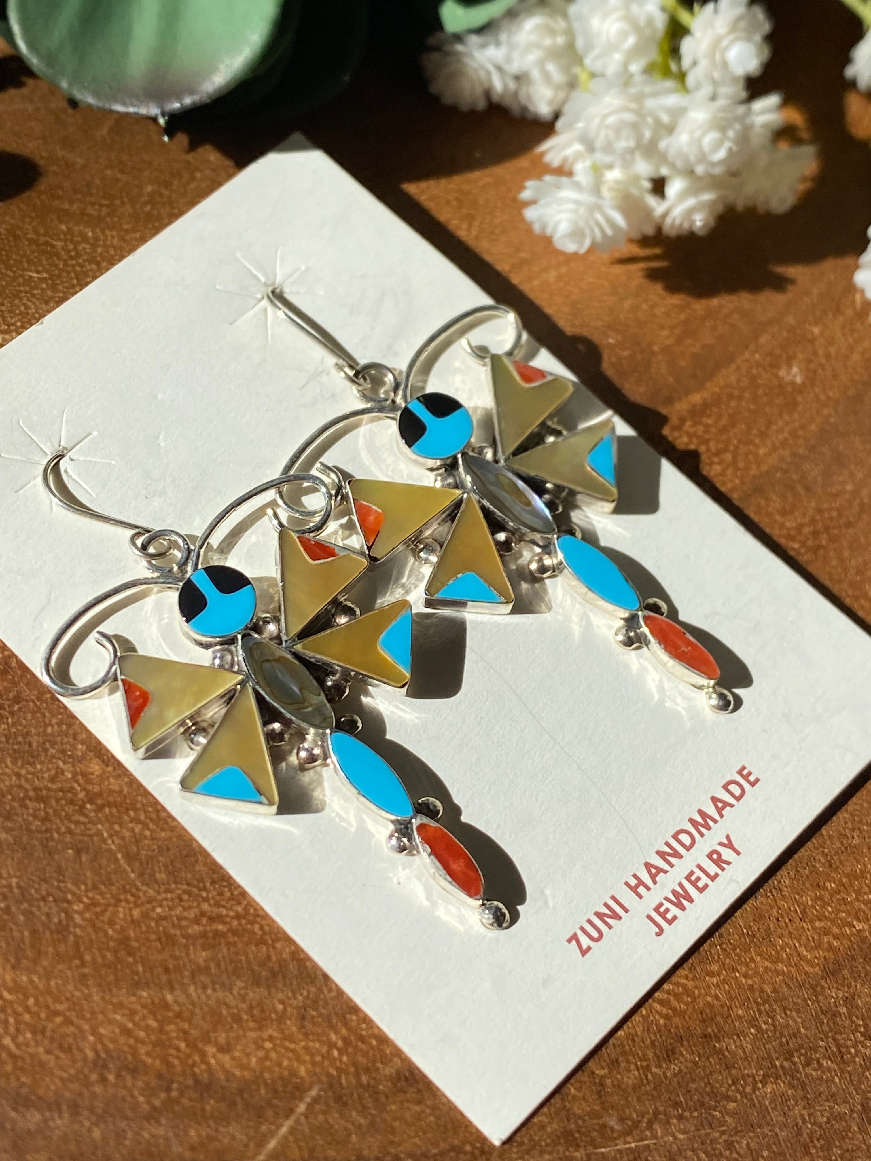 Alison Dishtia Multi-stone Dangle Earrings