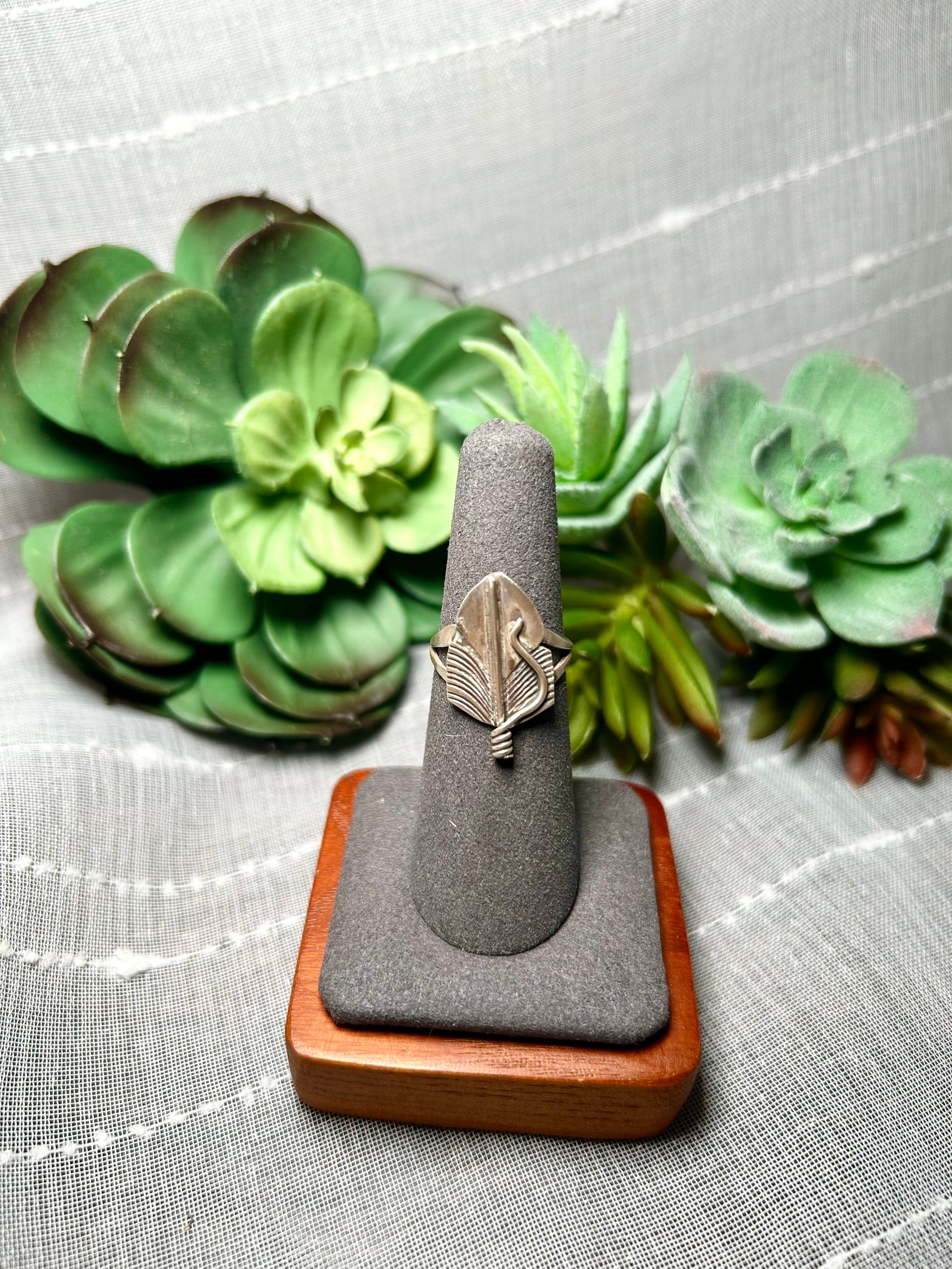 Navajo Made Sterling Silver Ring