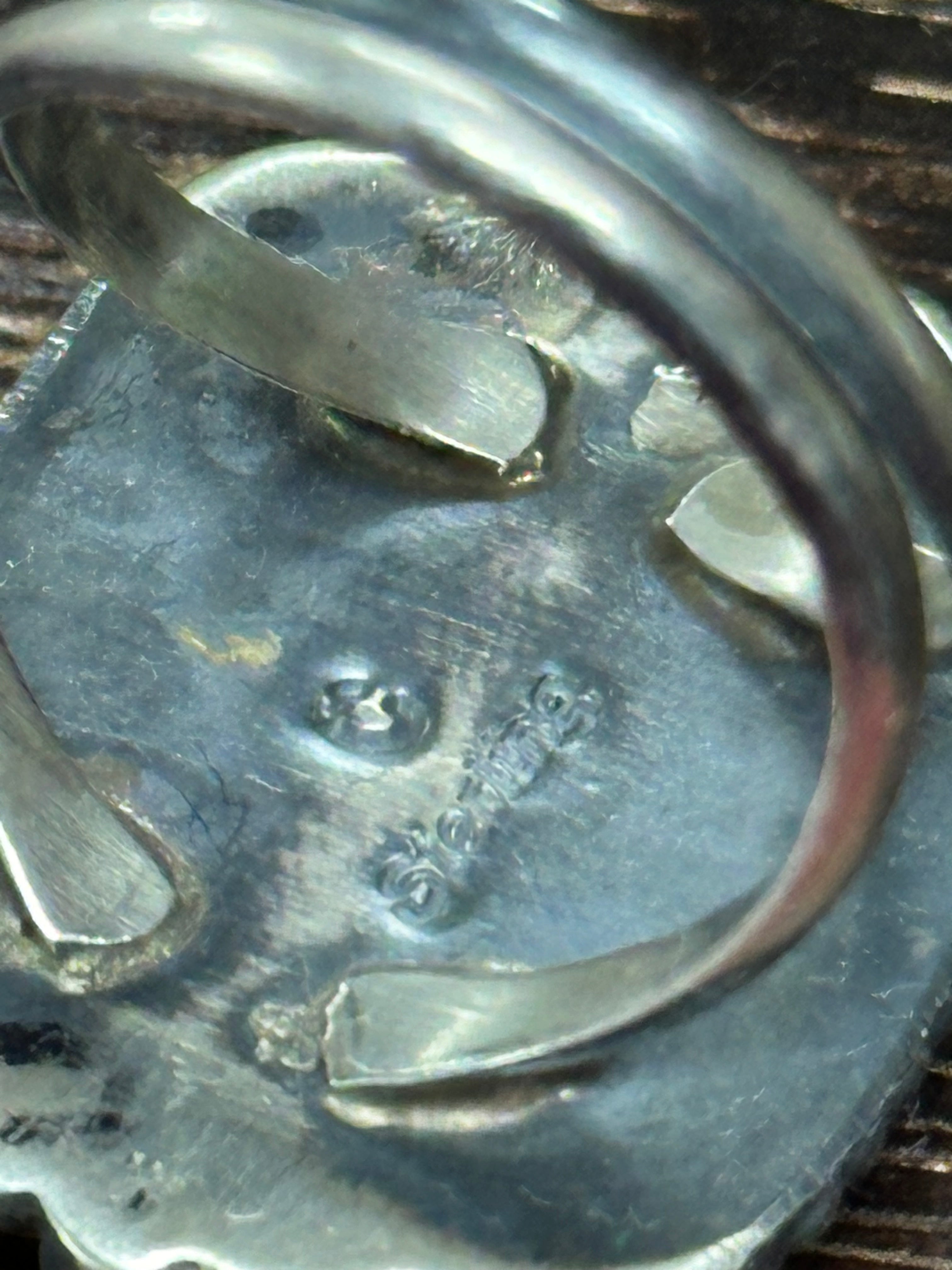 Navajo Handmade Spiny Oyster & Sterling Silver Ring Size 6