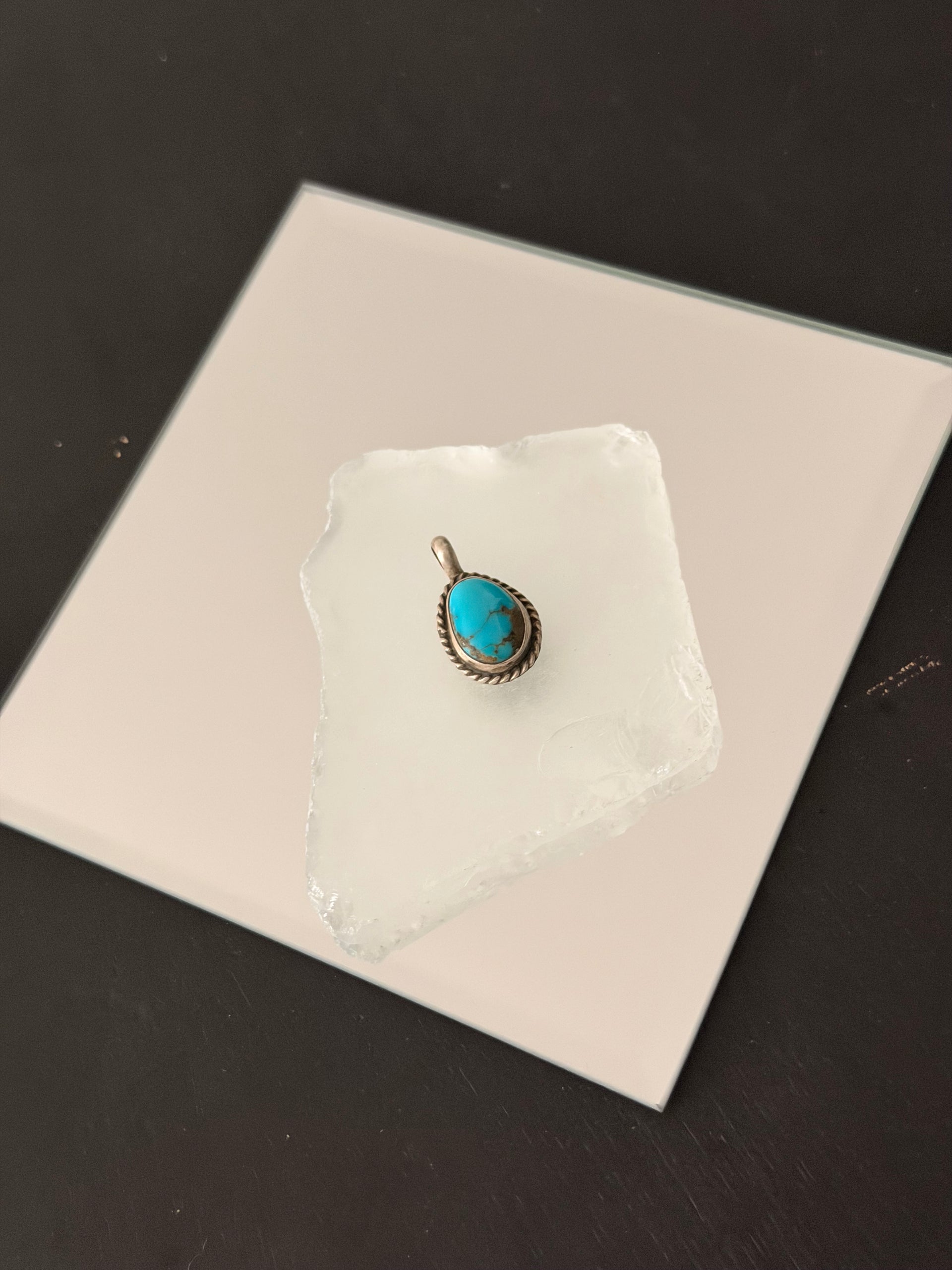 Geraldine James Kingman Turquoise & Sterling Silver Pendant