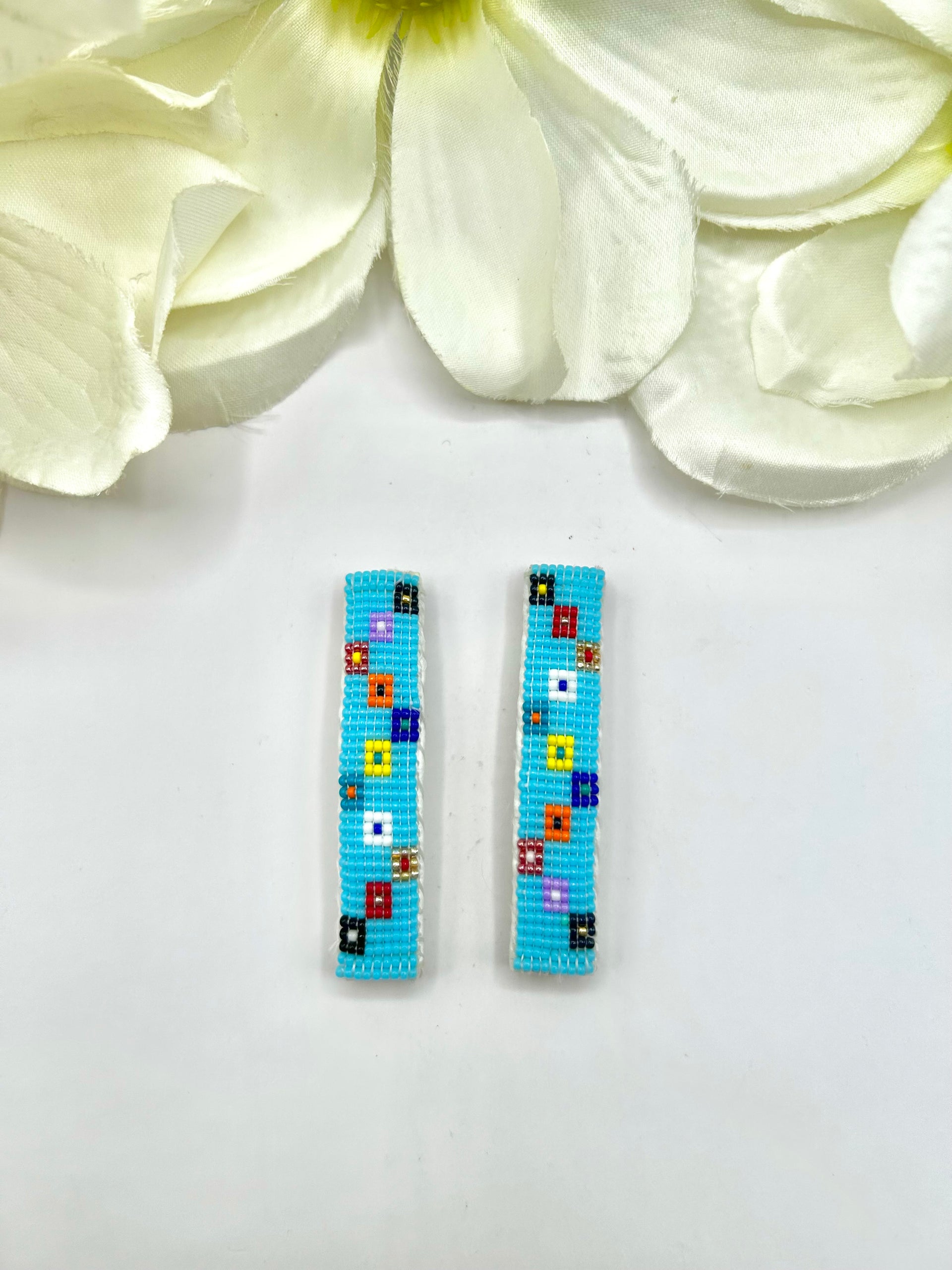 Navajo Made Beaded Hair Barrette